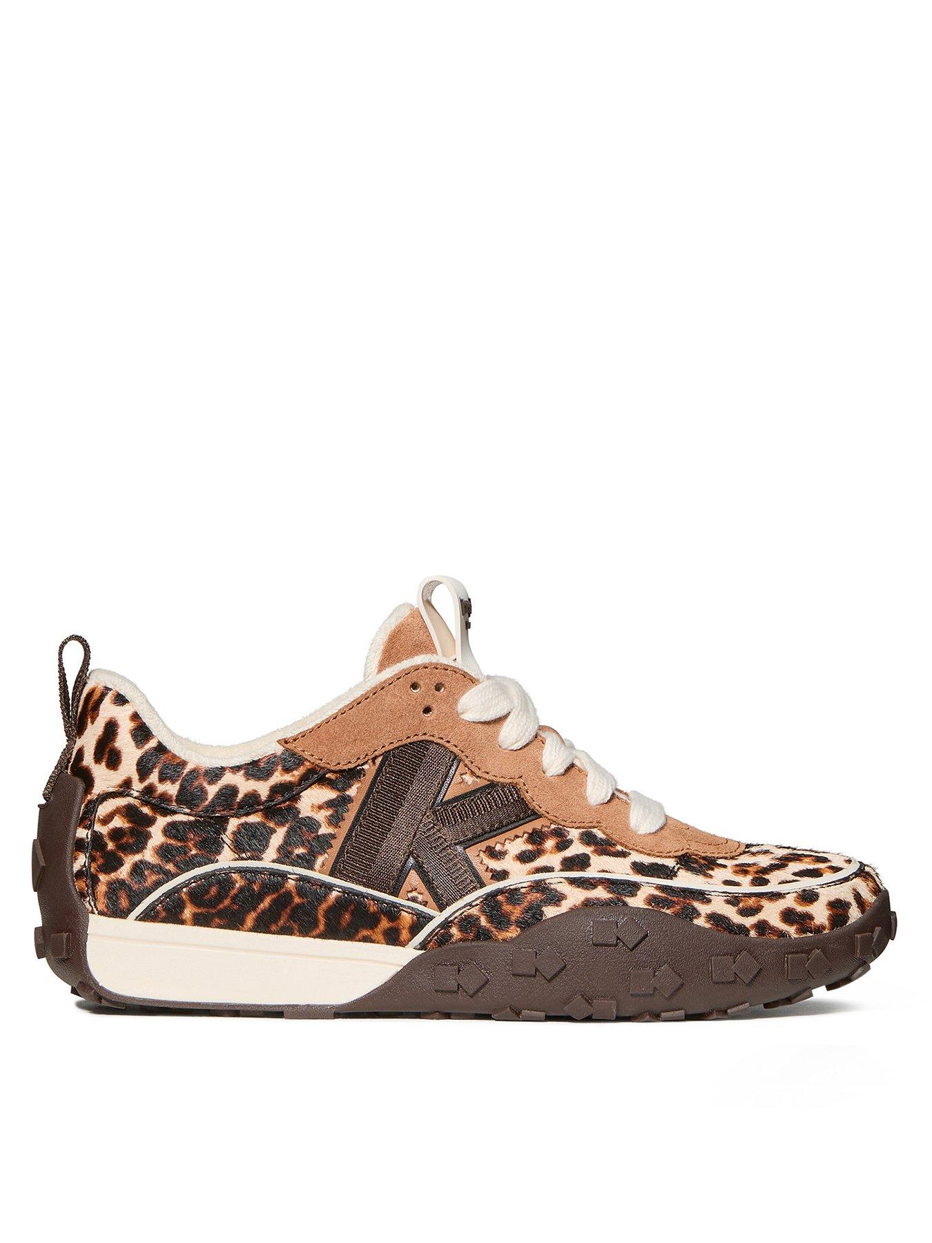 Kate Spade New York K As In Downtown Leopard Haircalf Runner - Brown