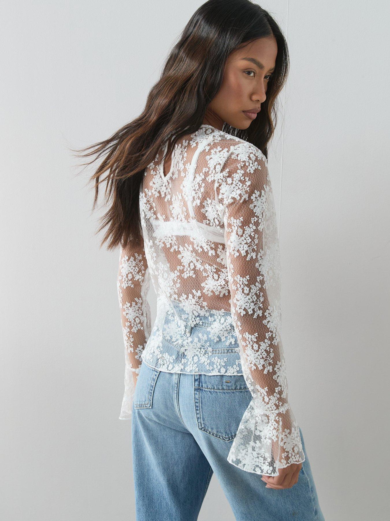 the-very-collection-long-sleeve-lace-top-creamstillFront