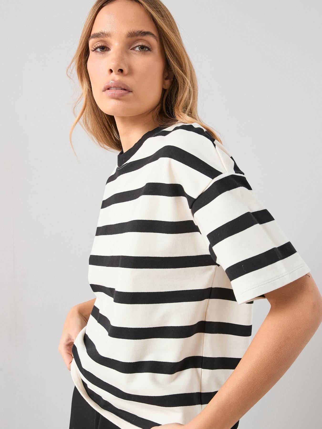 the-very-collection-relaxed-fit-short-sleeve-striped-t-shirt-monooutfit