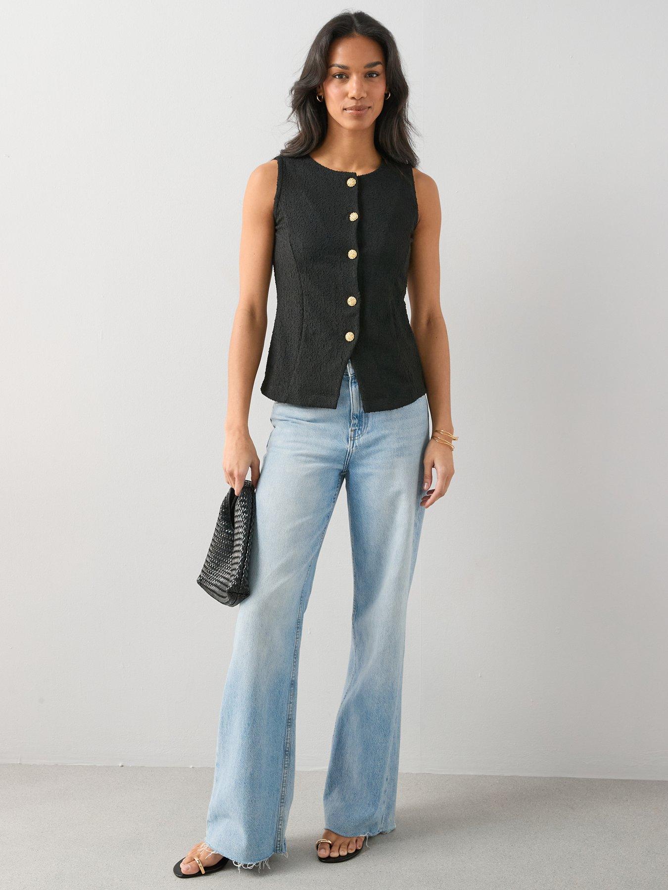 the-very-collection-boucle-top-blackback