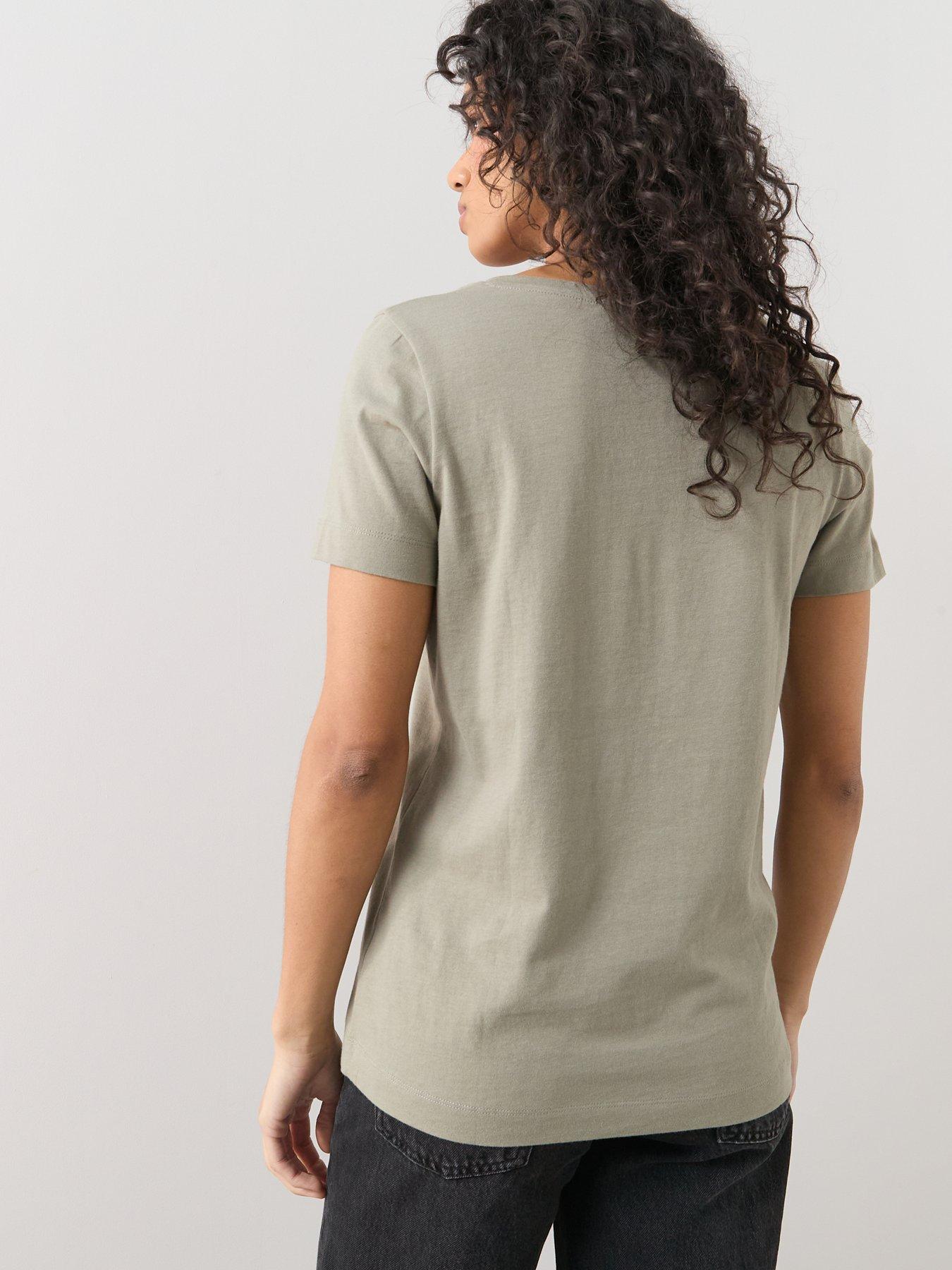 the-very-collection-v-neck-t-shirt-greenstillFront