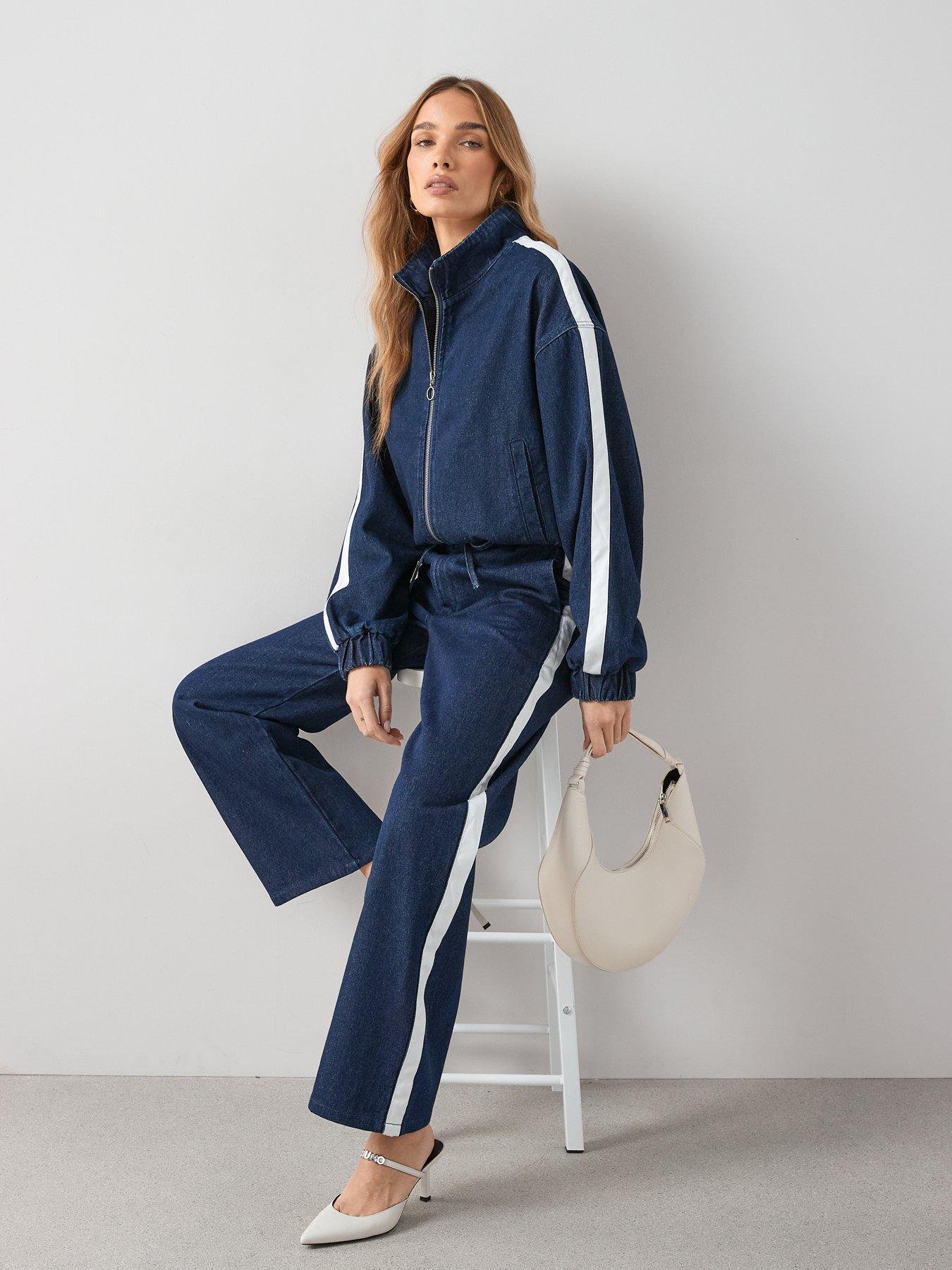 the-very-collection-side-stripe-co-ord-jeans-dark-washback
