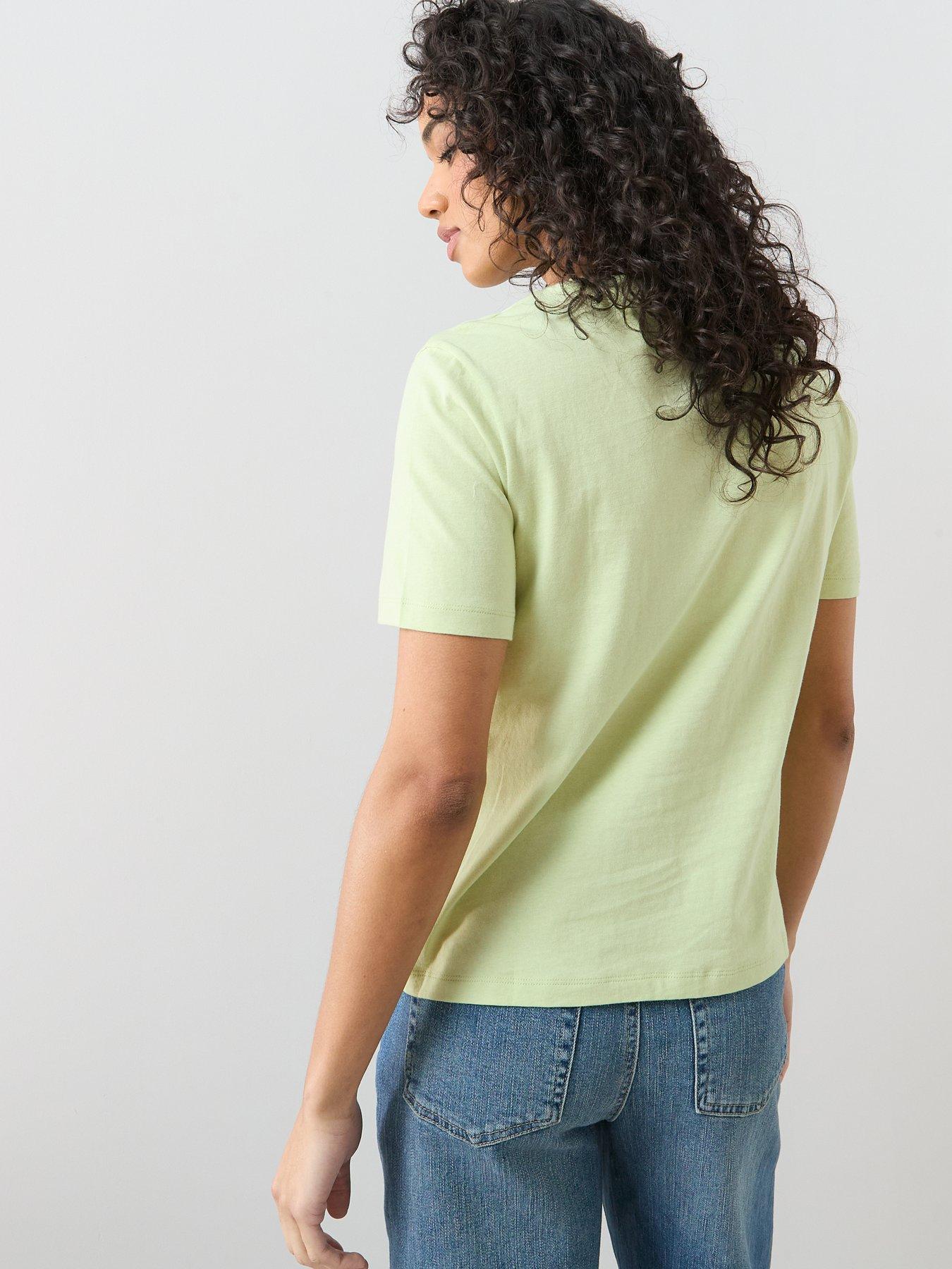 the-very-collection-crew-neck-t-shirt-greenstillFront