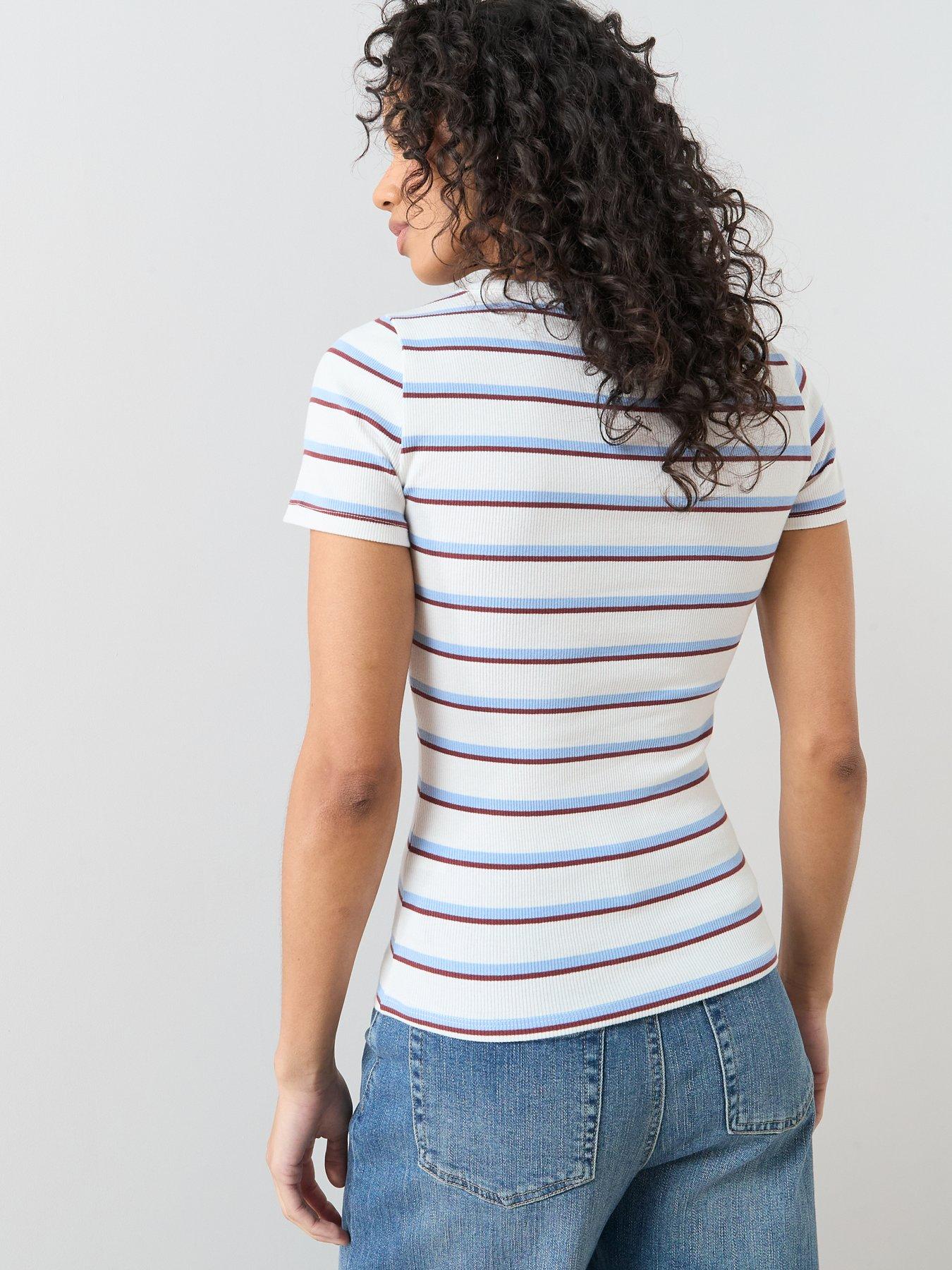 the-very-collection-stretch-rib-t-shirt-stripestillFront
