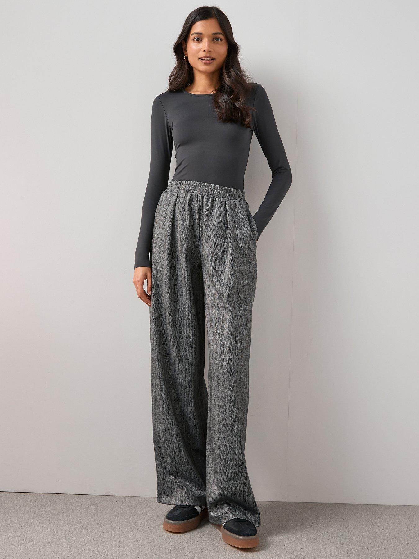 Image 5 of 7 of The Very Collection Soft Touch Long Sleeve Top - Grey