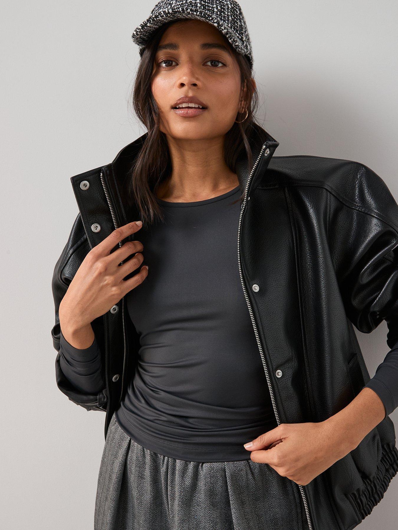 Image 6 of 7 of The Very Collection Soft Touch Long Sleeve Top - Grey