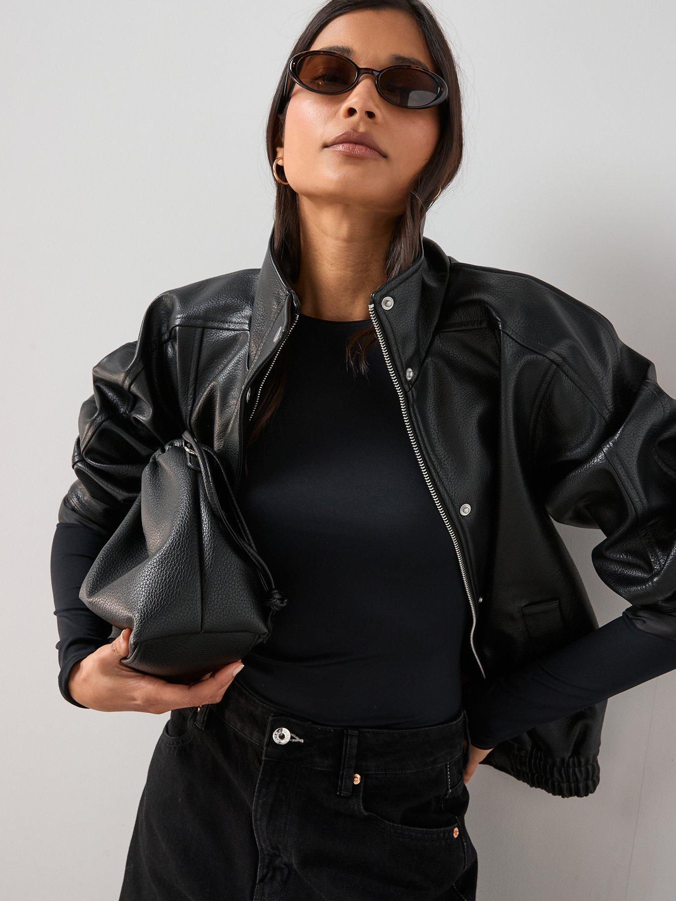 Image 6 of 7 of The Very Collection Soft Touch Body Suit - Black