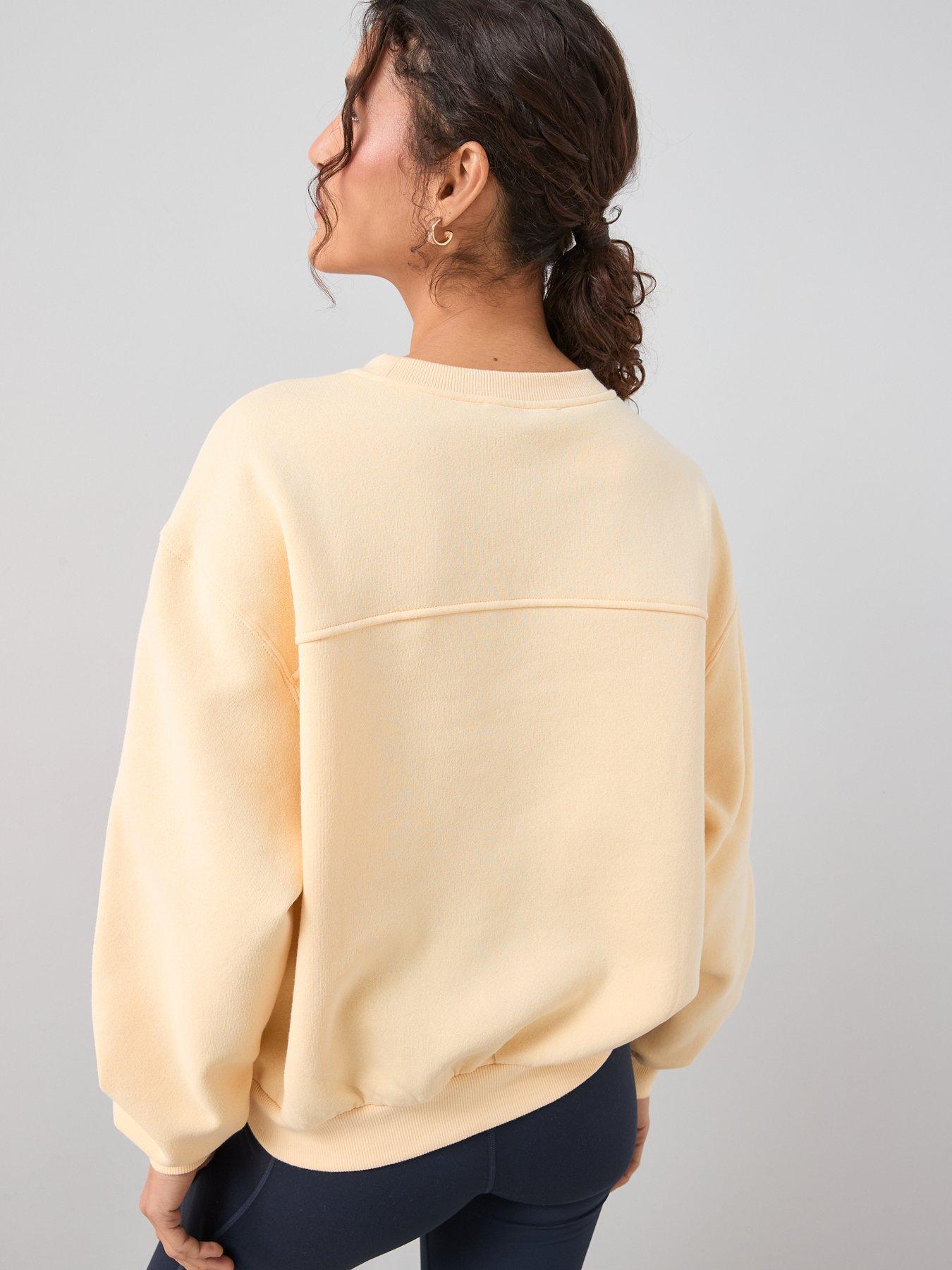 Image 2 of 6 of The Very Collection Crew Neck Sweatshirt - Yellow