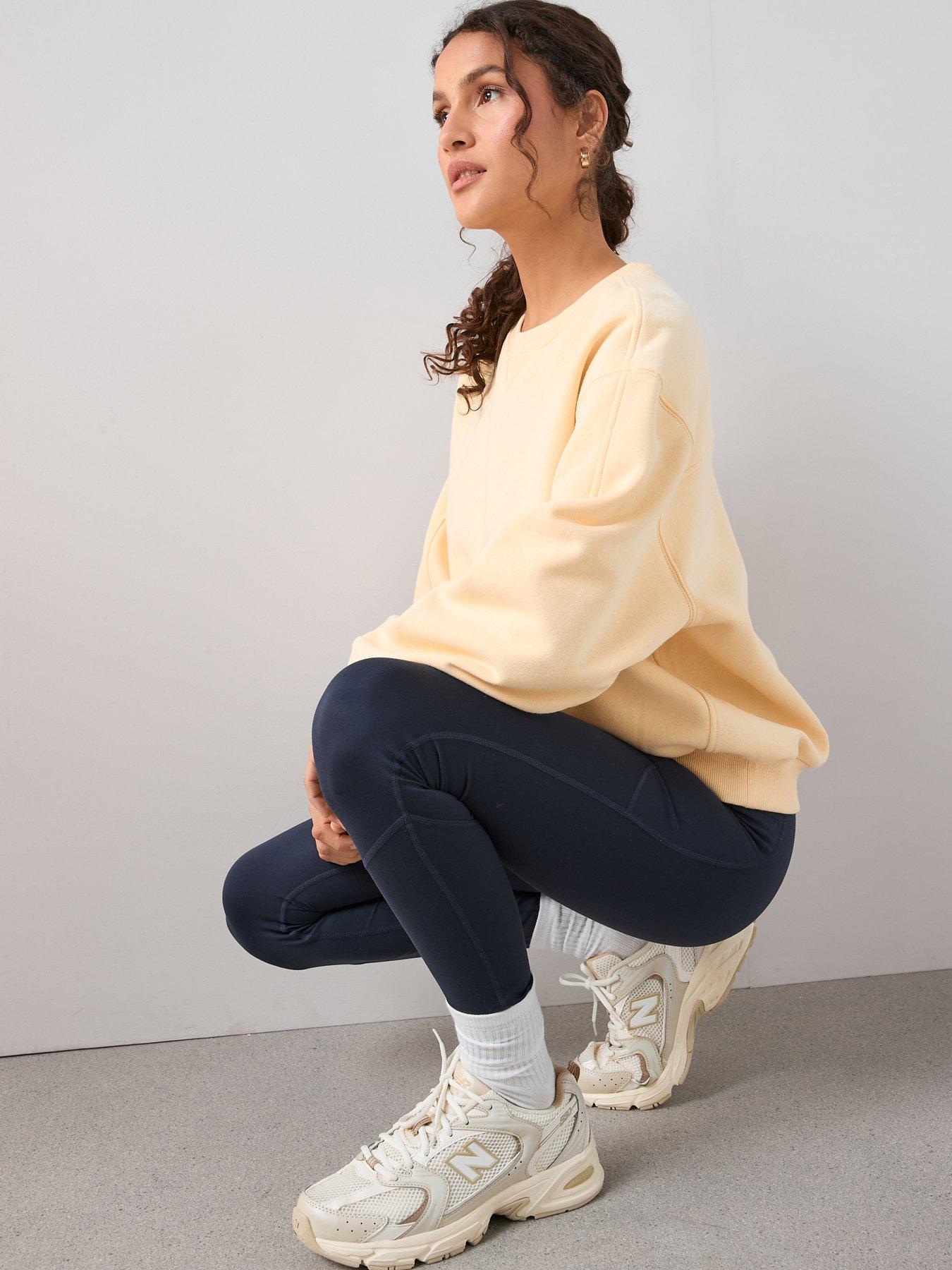 Image 6 of 6 of The Very Collection Crew Neck Sweatshirt - Yellow