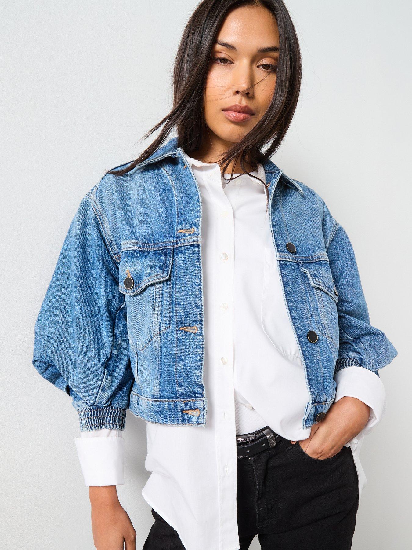 AllSaints Luca Denim Jacket - Light Wash