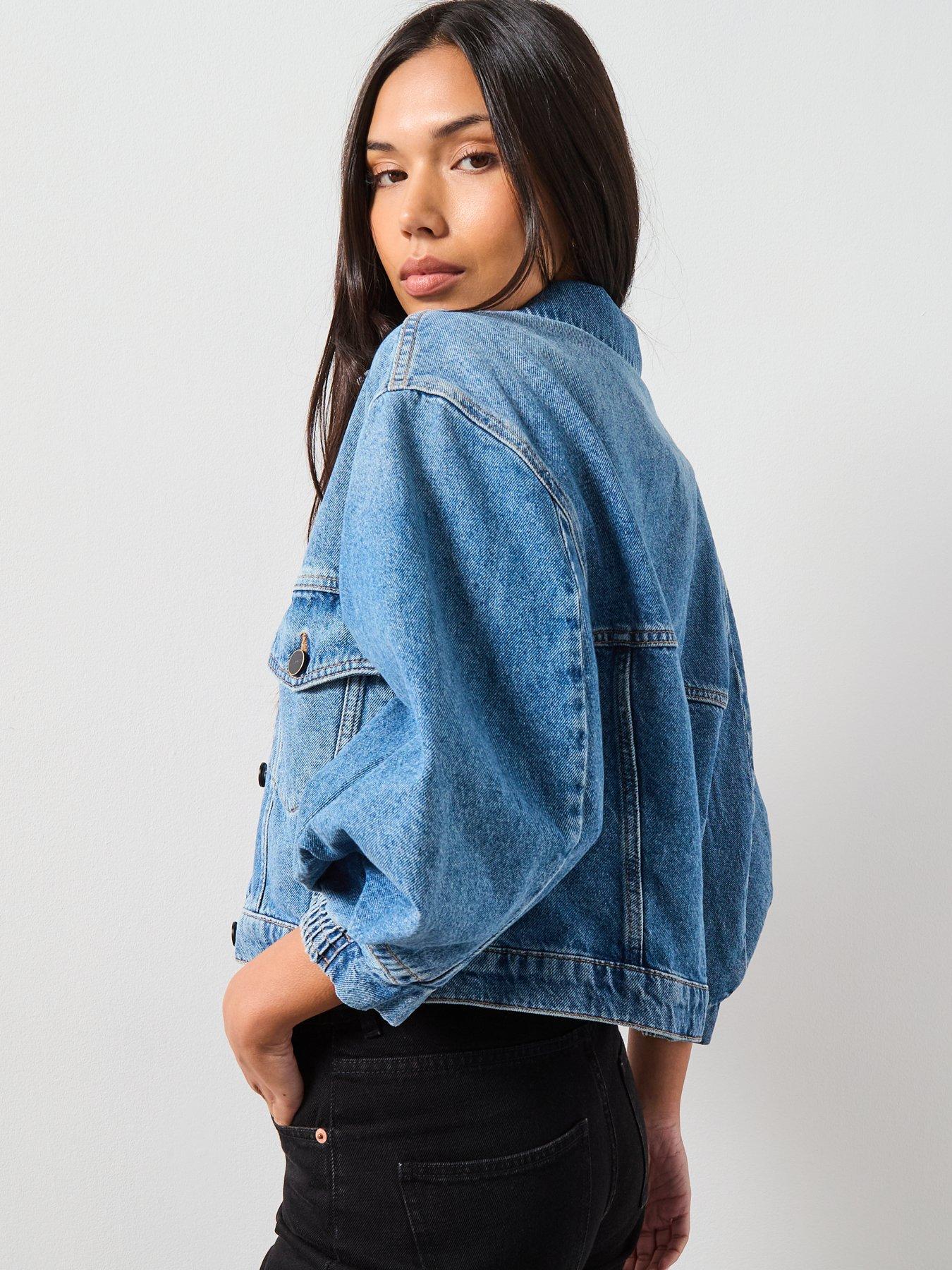 AllSaints Luca Denim Jacket - Light Wash | Very Ireland