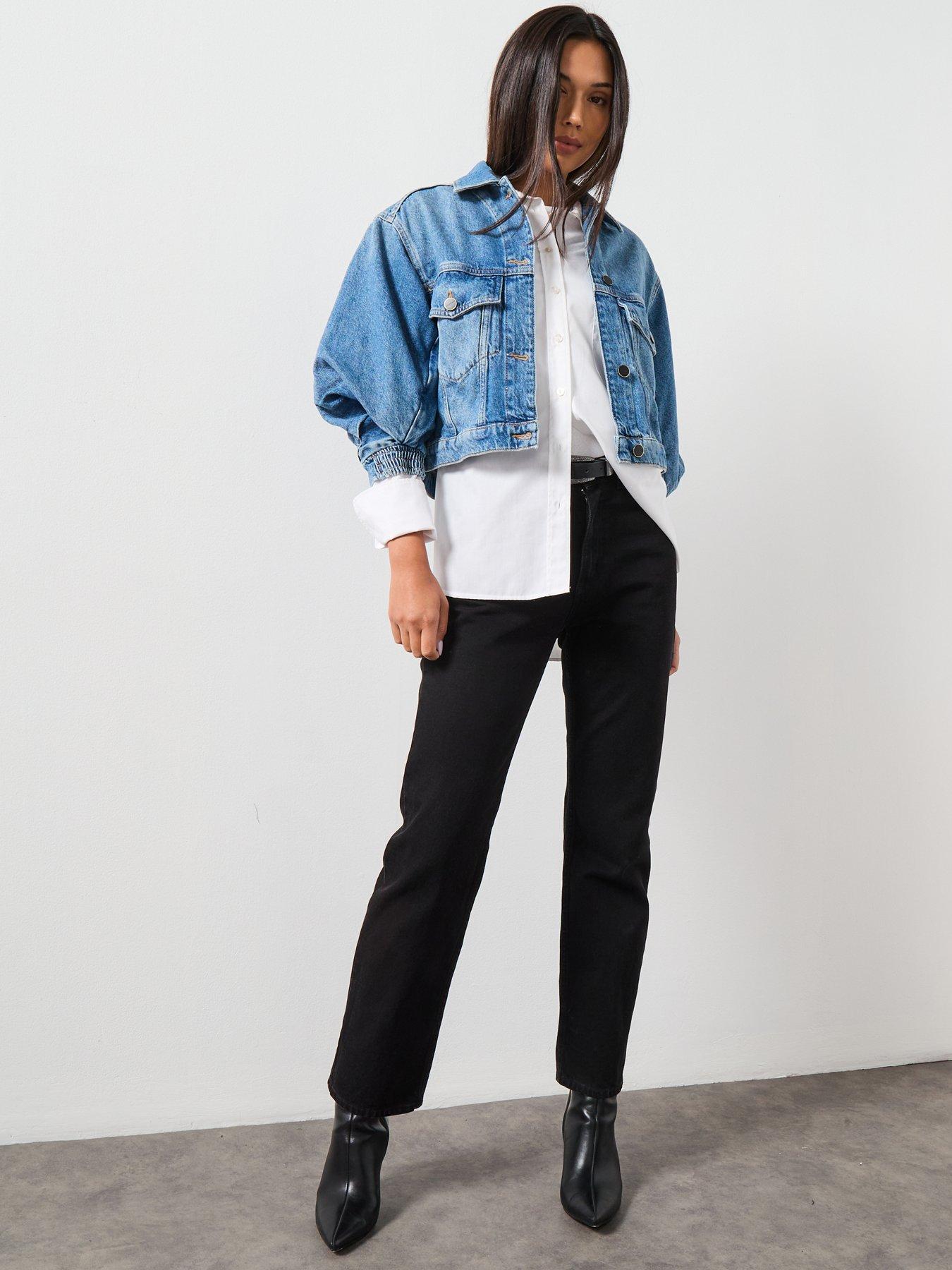 AllSaints Luca Denim Jacket - Light Wash | Very Ireland