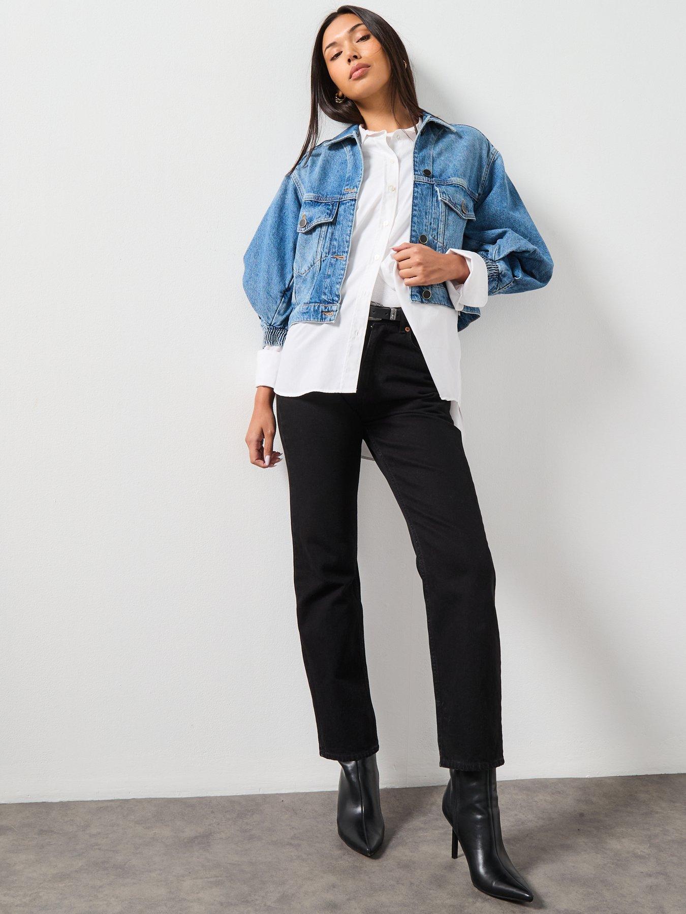 AllSaints Luca Denim Jacket - Light Wash | Very Ireland