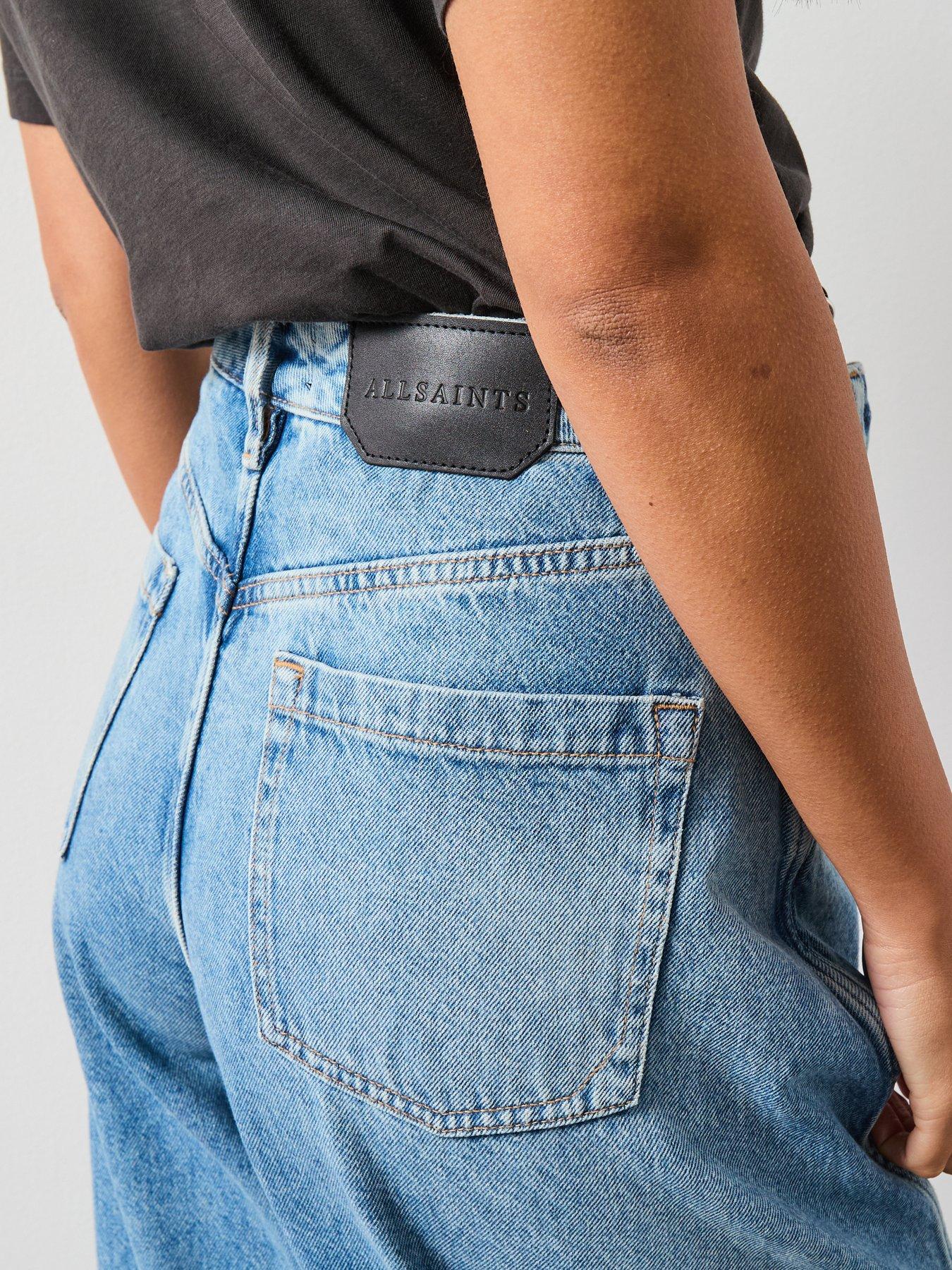 Image 4 of 6 of AllSaints Carter Barrel Jean - Light Wash