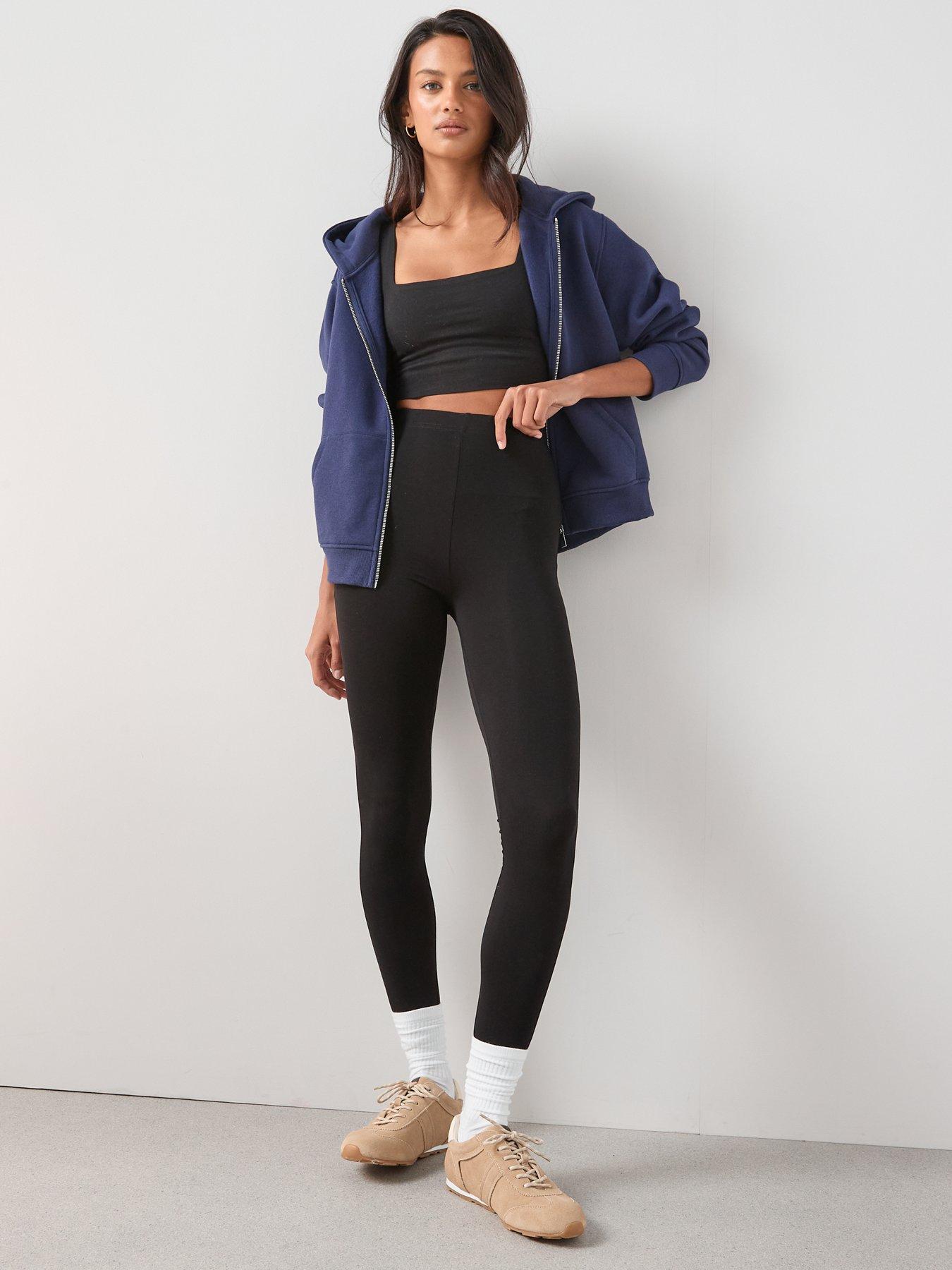 Image 4 of 7 of The Very Collection Zip Through Hoodie - Blue