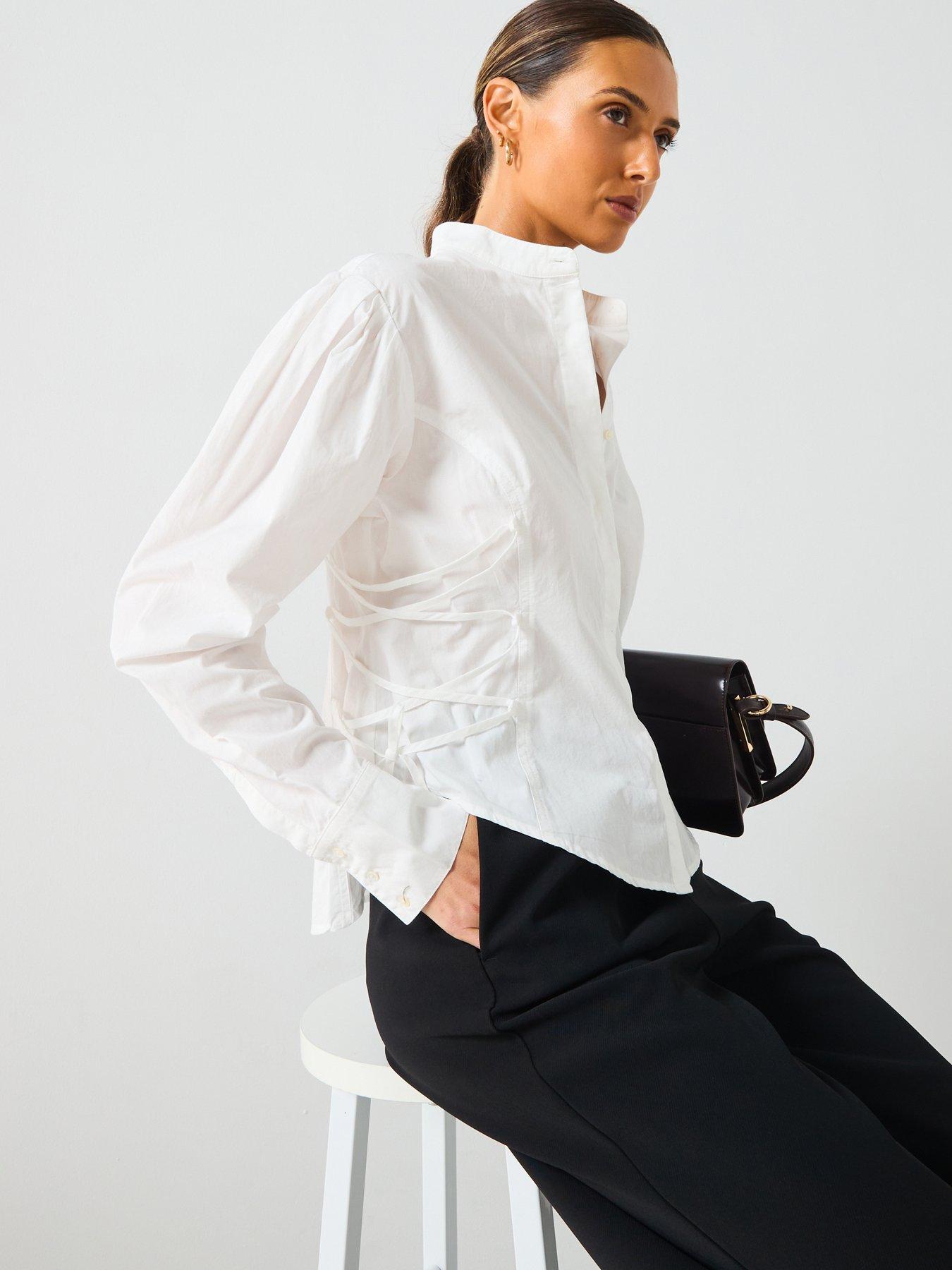 AllSaints Evanna Shirt - White