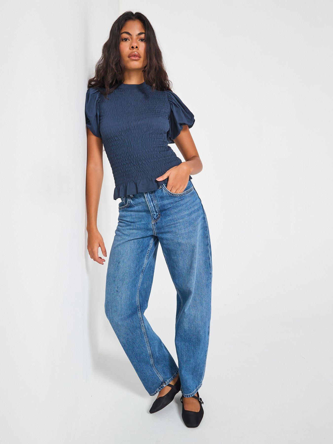 Image 3 of 6 of AllSaints Dael Top - Blue