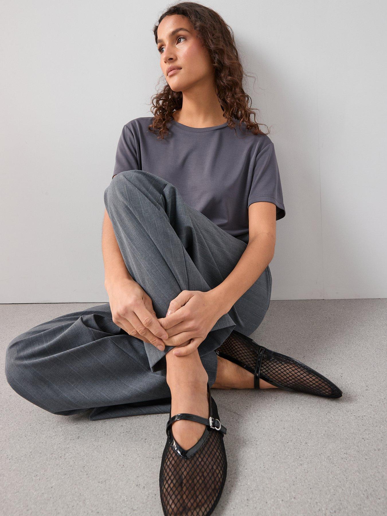 Image 6 of 6 of The Very Collection Modal T-Shirt - Blue