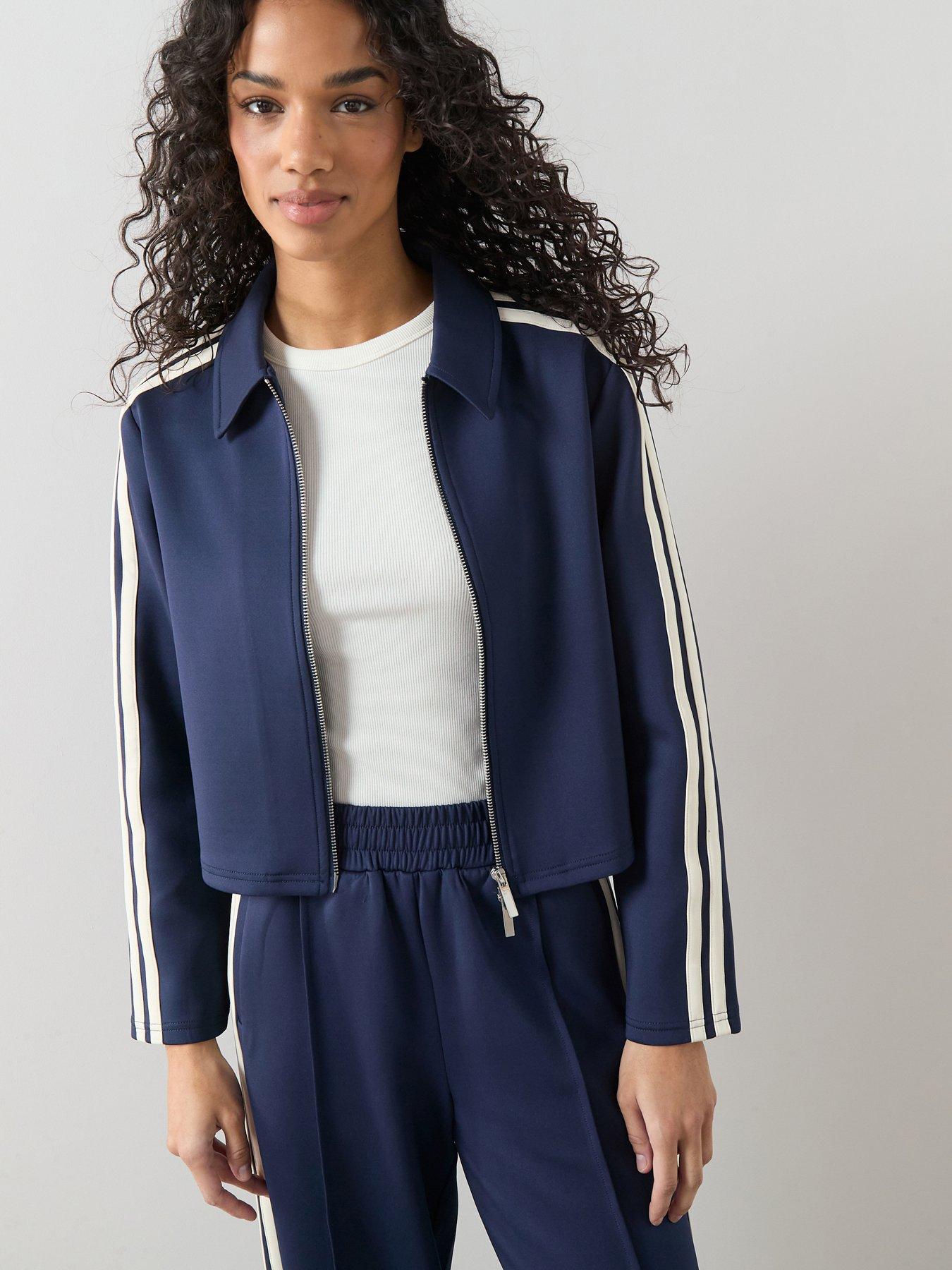 the-very-collection-zip-through-side-stripe-jacket-co-ord-navyoutfit
