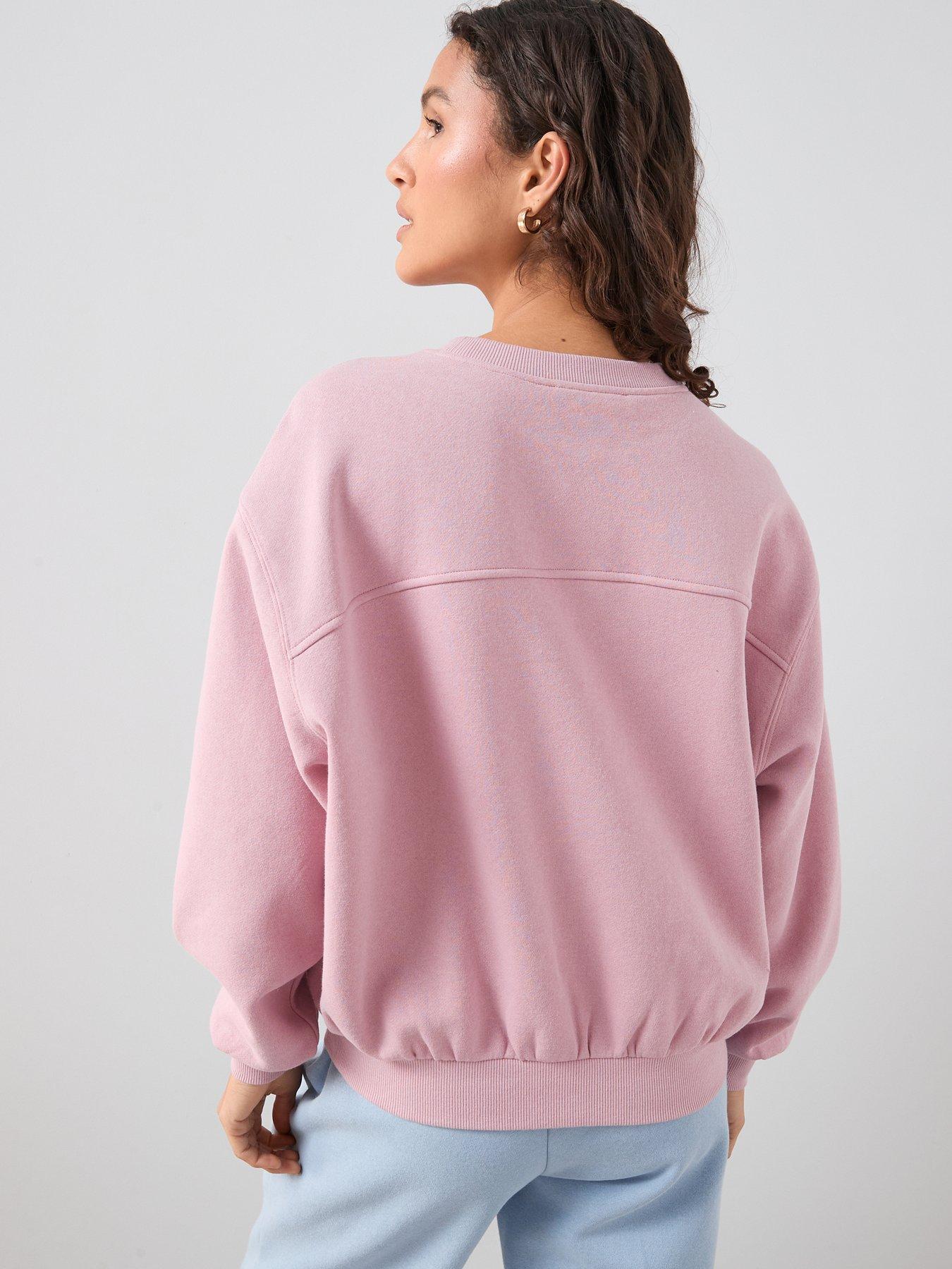 the-very-collection-crew-neck-graphic-sweater-pinkstillFront