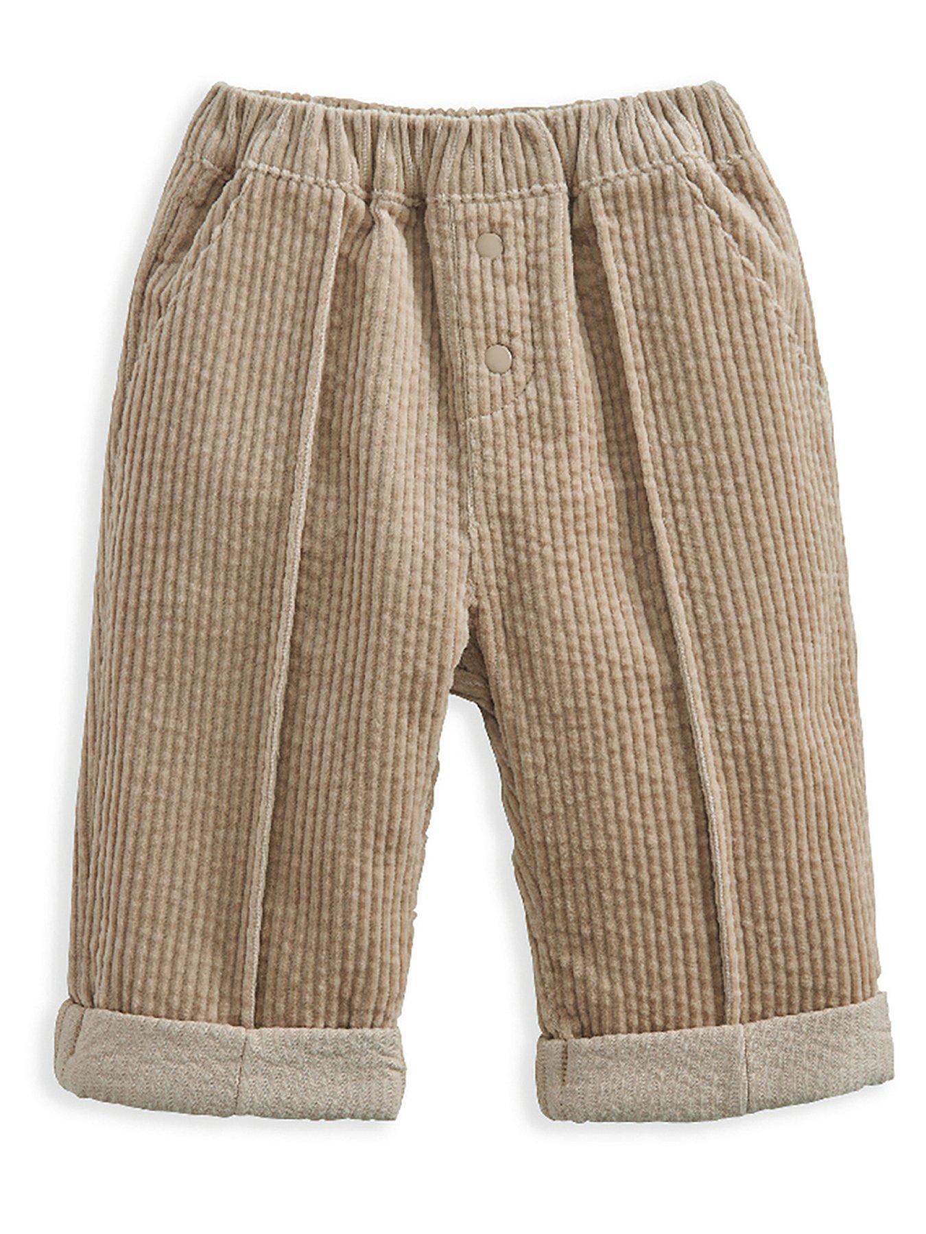 Mamas & Papas Baby Boys Cord Trousers - Beige