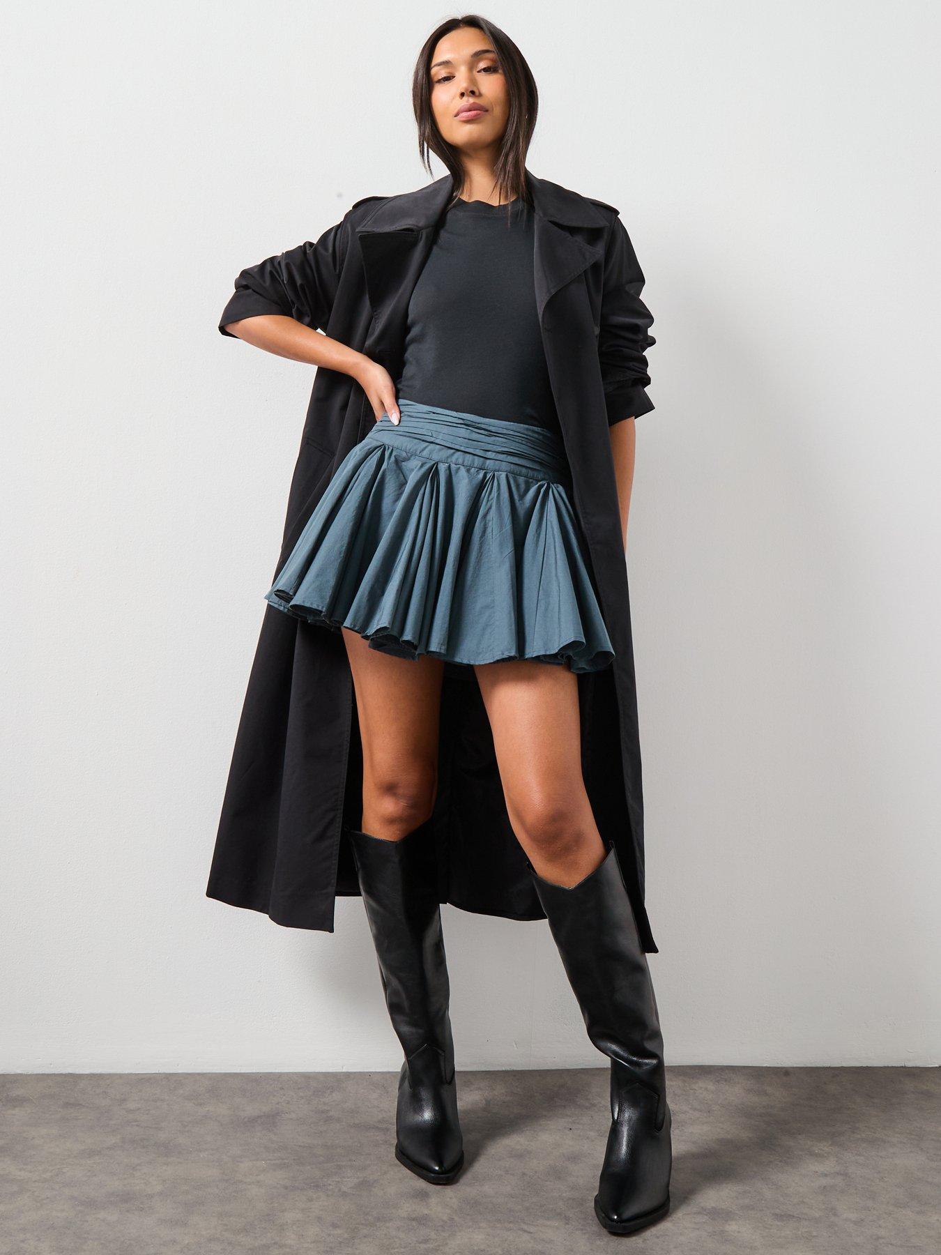 allsaints-tulip-skirt-with-concealed-shorts-blueback