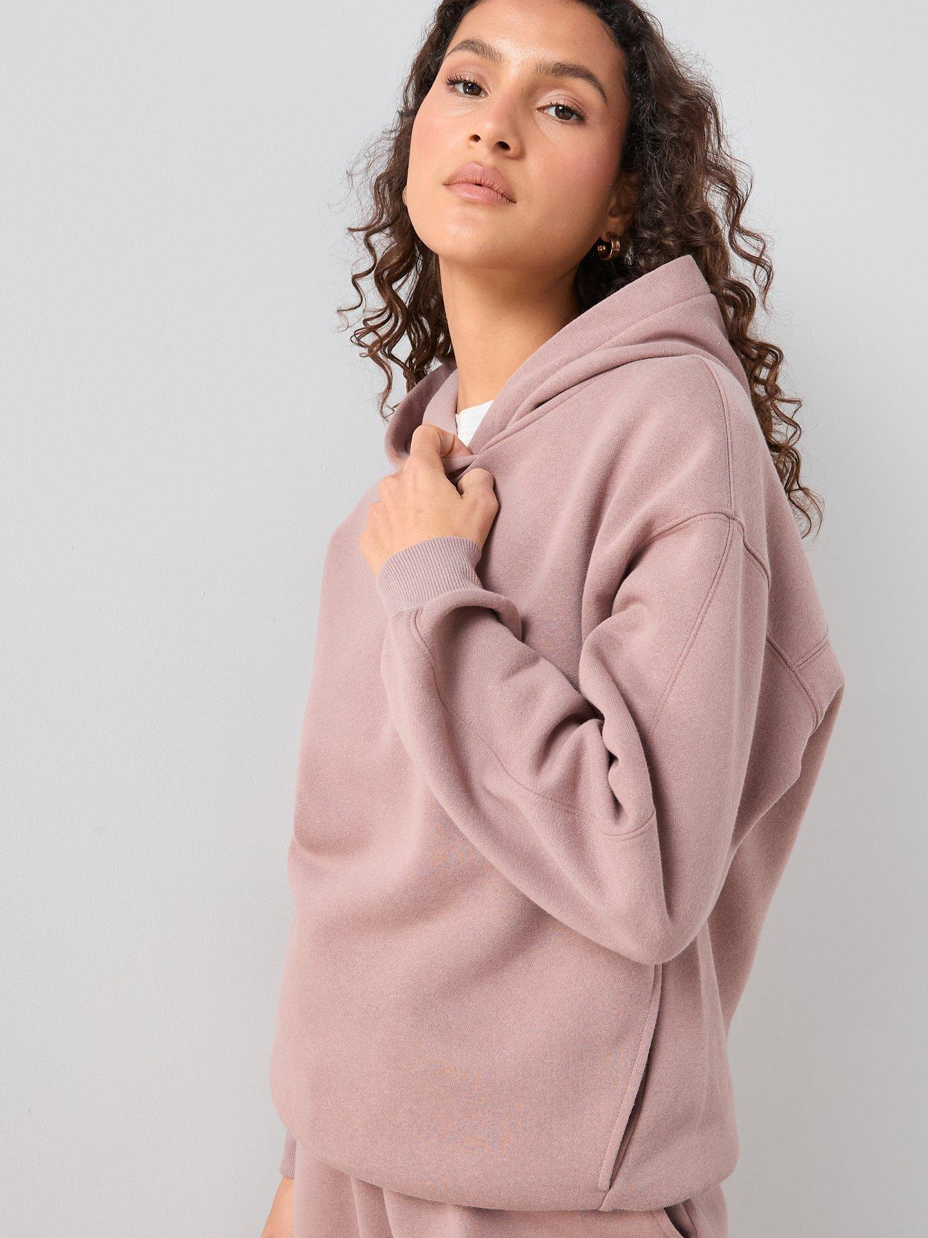 Image 4 of 7 of The Very Collection Relaxed Hoodie - Taupe