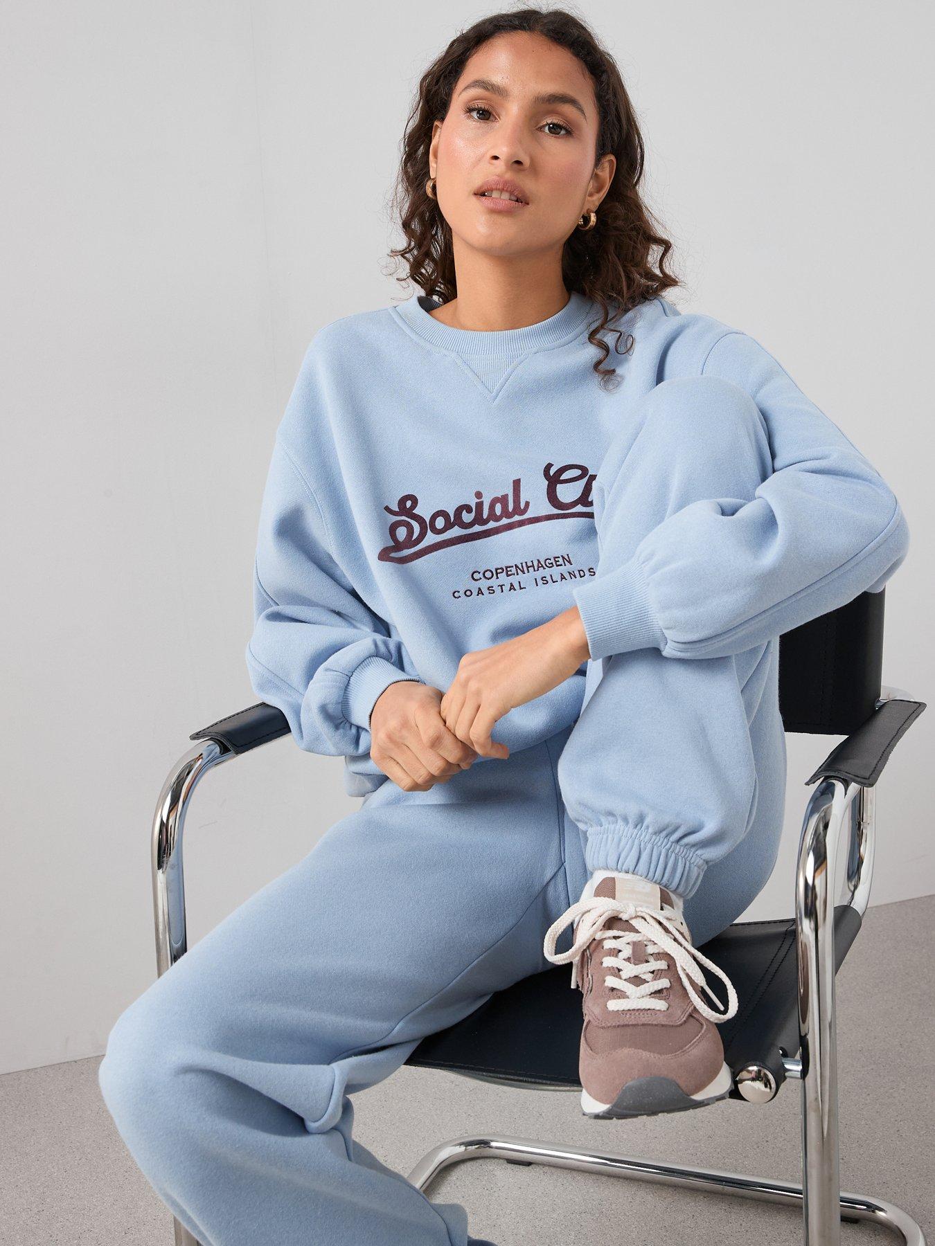 Image 6 of 7 of The Very Collection Fashion Jogger - Blue