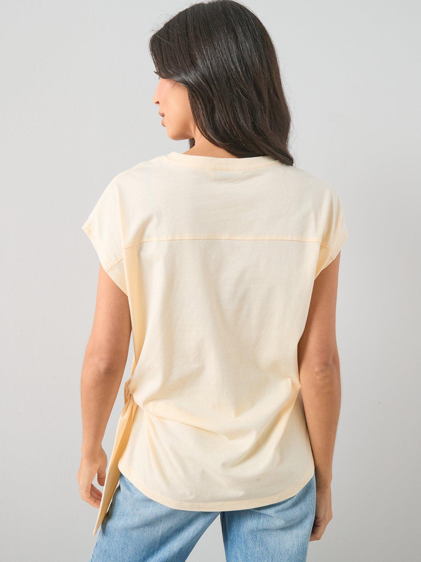 the-very-collection-tie-side-t-shirt-yellowstillFront
