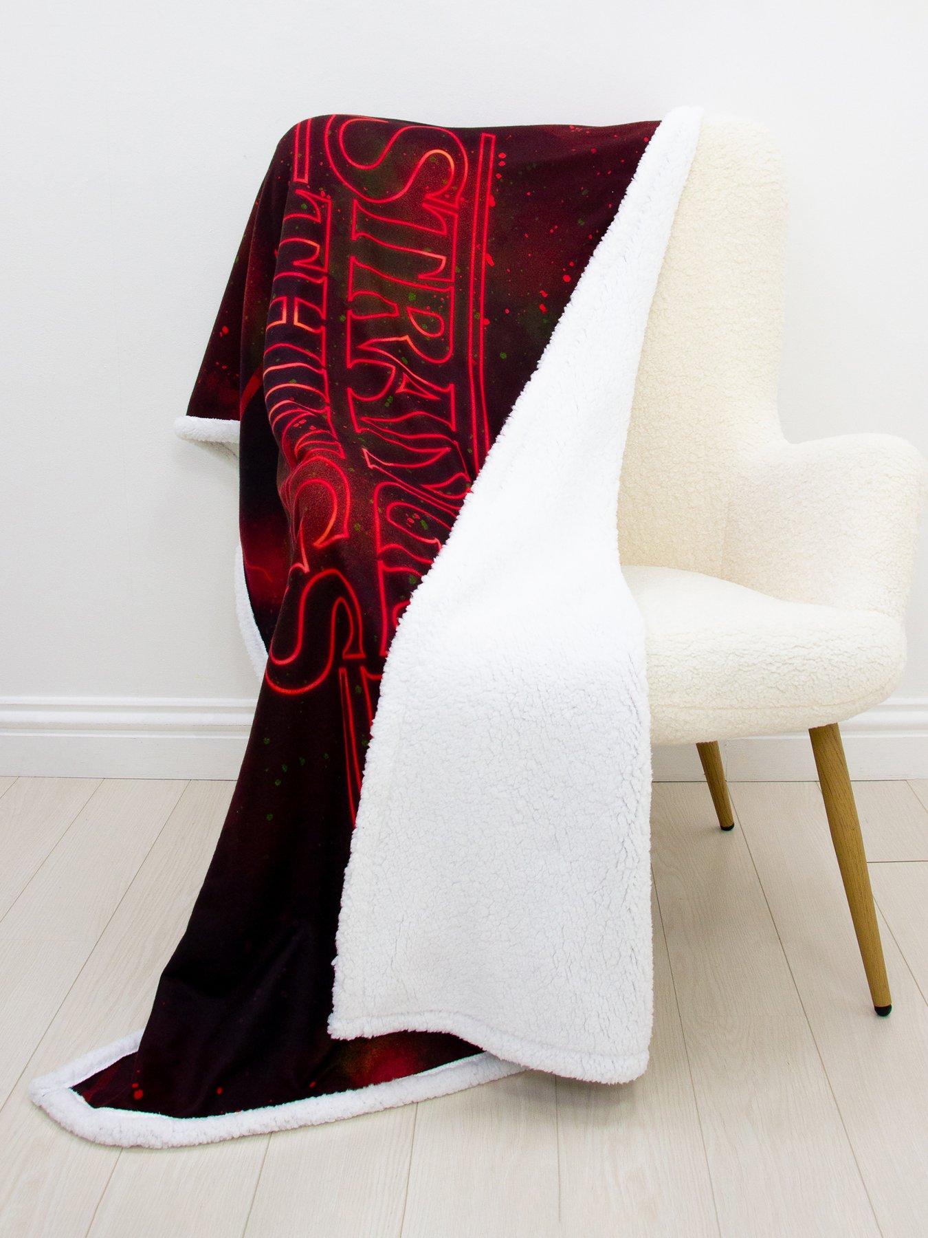 Stranger Things Stranger Things Hijack Sherpa Blanket