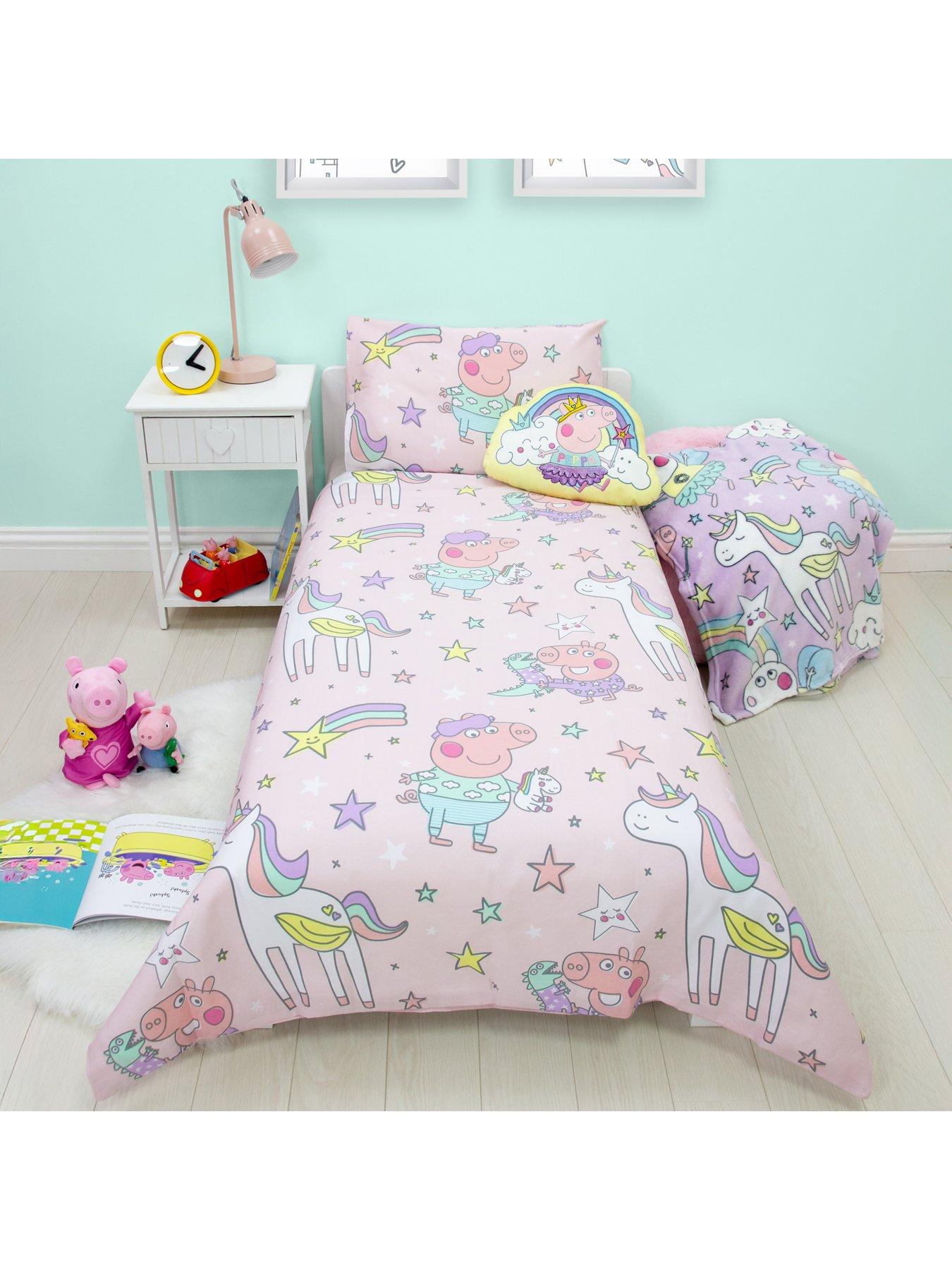 Image 3 of 6 of Peppa Pig Peppa Pig Bedtime Panel Duvet - Junior