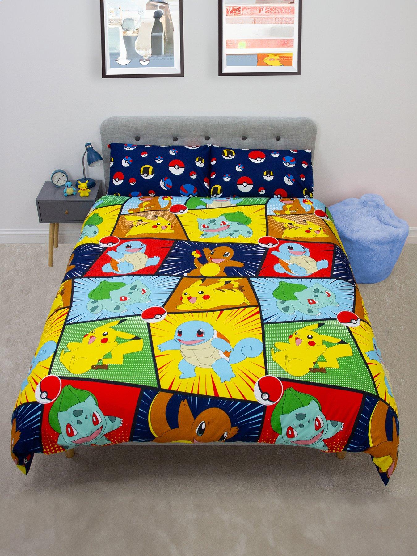 Pokemon Pokemon Retro Rotary Duvet - Double