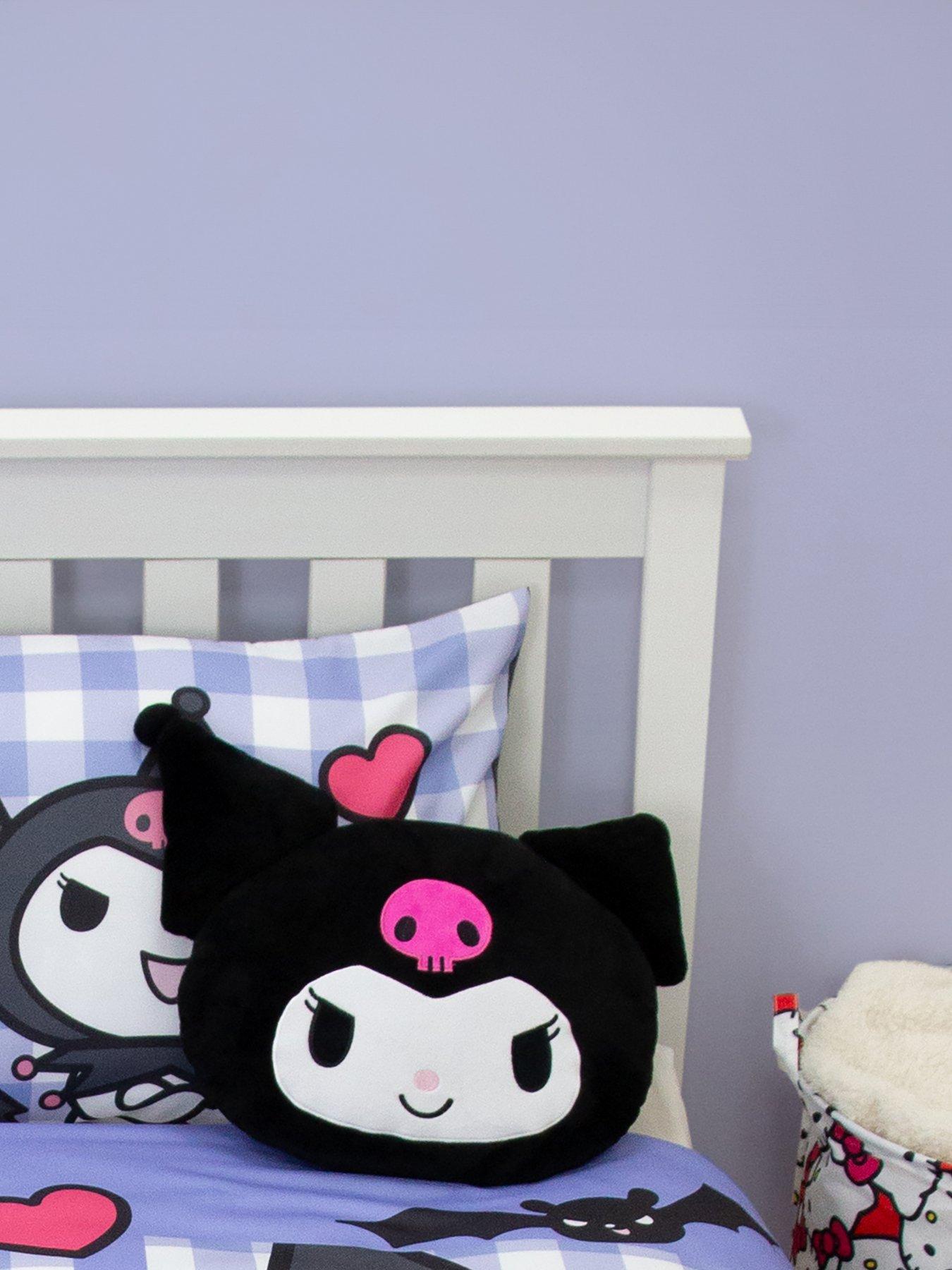 Hello Kitty Kuromi Shaped Cushion