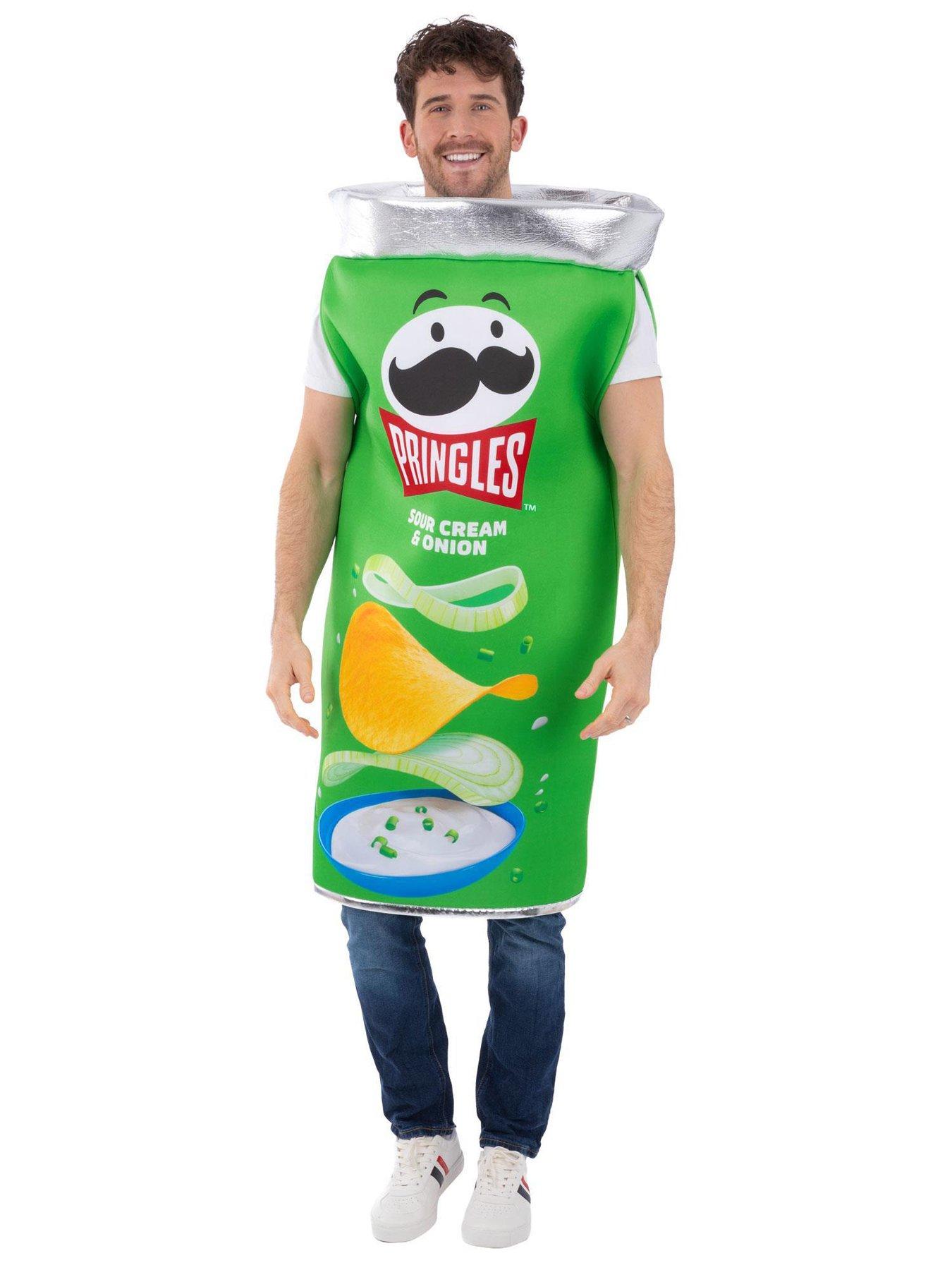 Pringles Sour Cream  &  Onion Can Fancy Dress Costume
