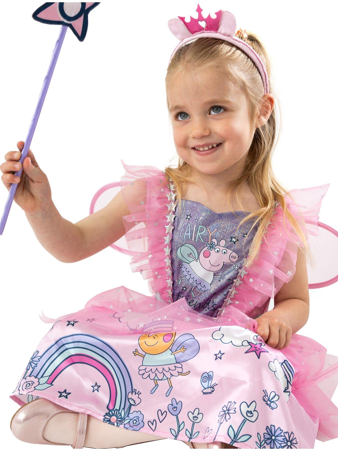 sachin and babi light blue dress Pink & Green Fairy Girl's Halloween Costume  Teetot & Co., Inc