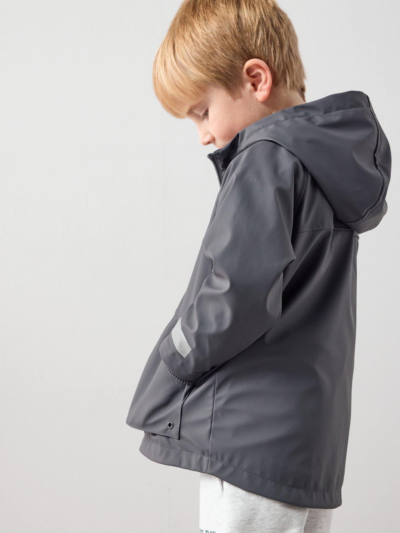 the-very-collection-boys-showerproof-rain-mac-navydetail