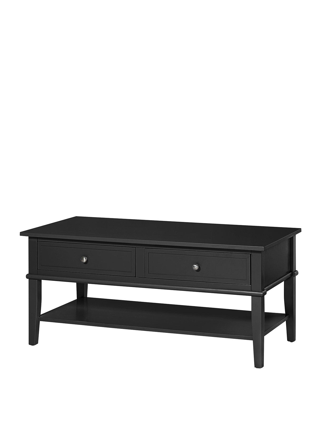 Image 3 of 7 of Dorel Home Franklin Coffee Table Black