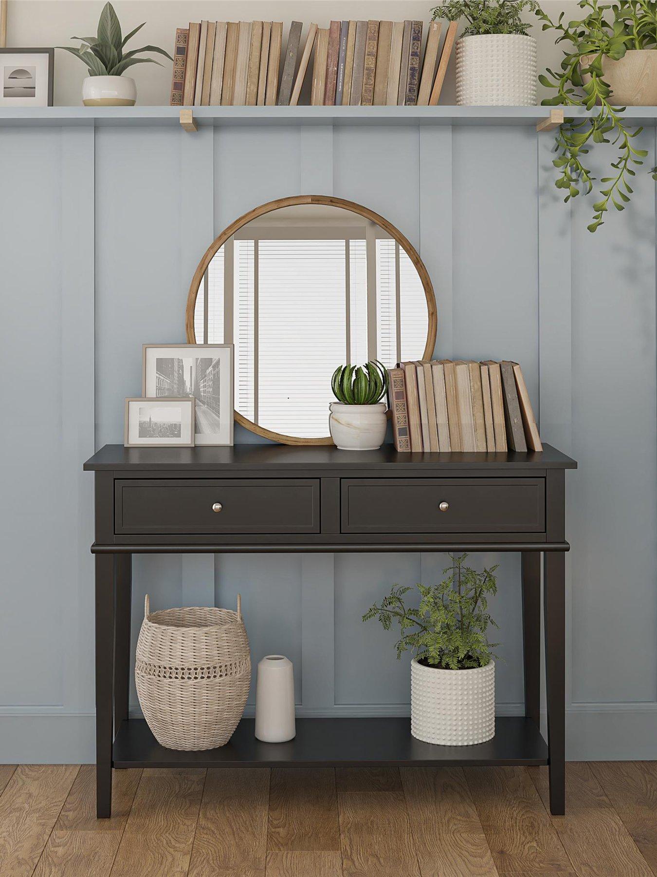 Dorel Home Franklin Console Table Table Black