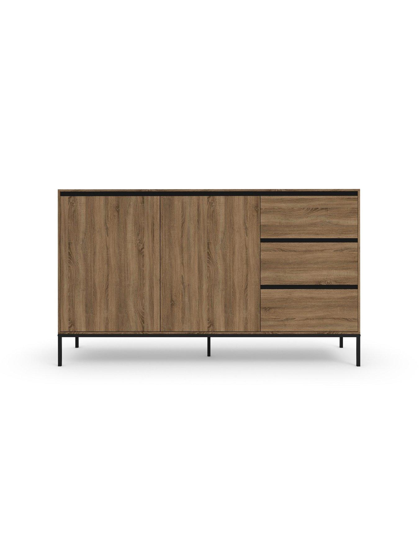 dorel-home-bari-sideboard-2-door-3-draweroutfit