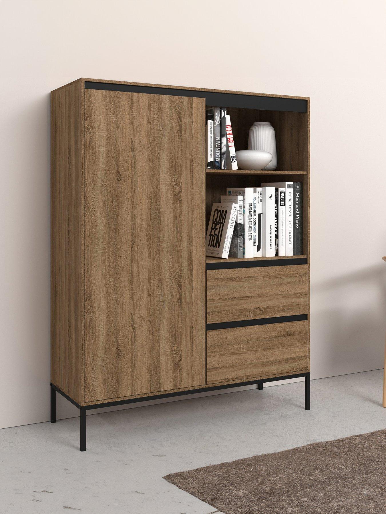 Dorel Home Bari Display Cabinet