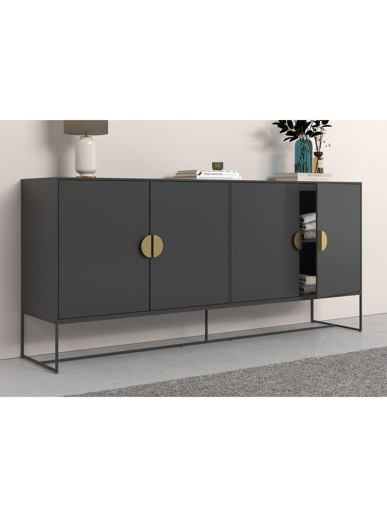 dorel-home-asia-4-door-sideboard-cabinetdetail