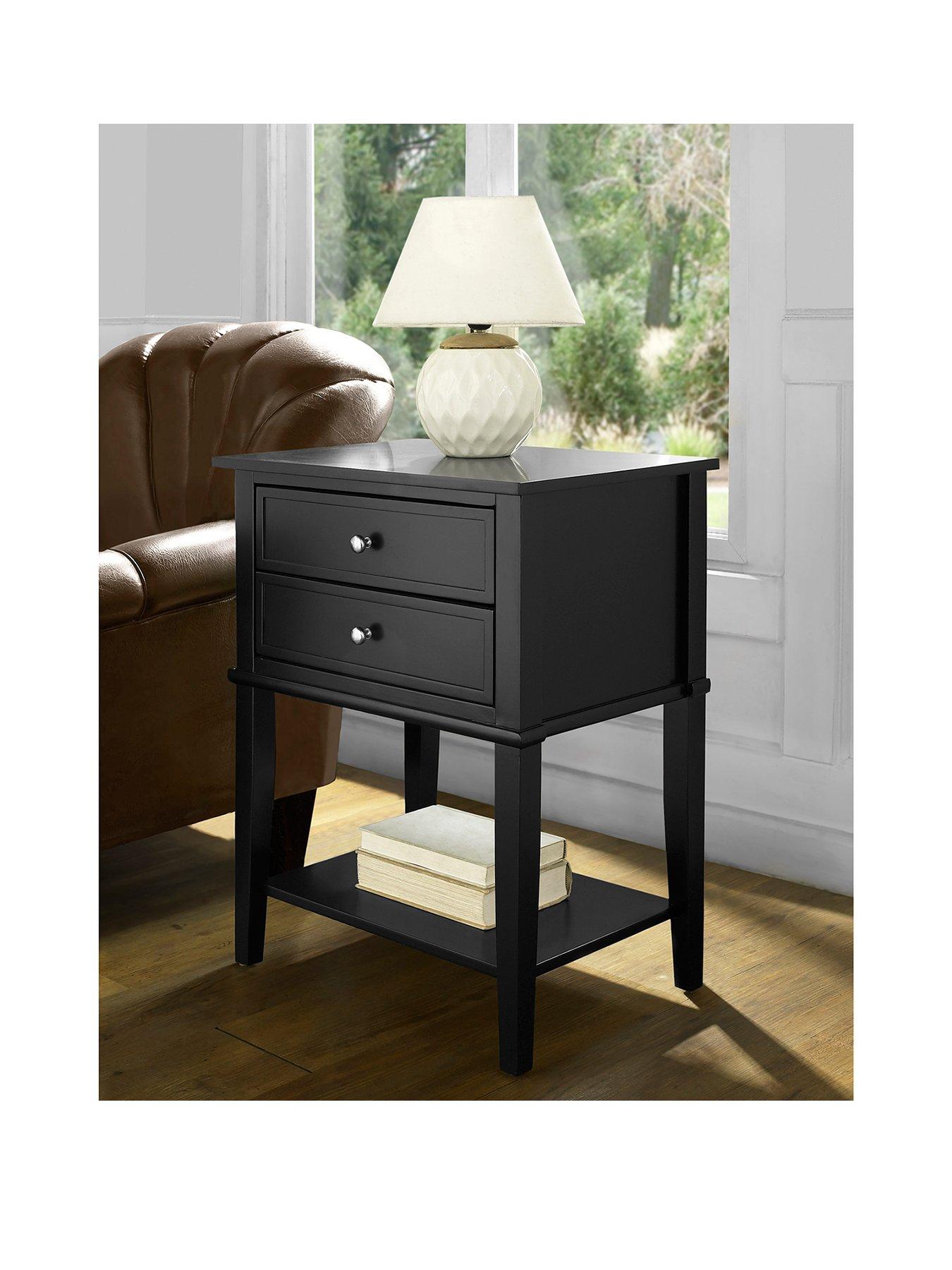 dorel-home-franklin-accent-table-with-2-drawers-blackstillFront