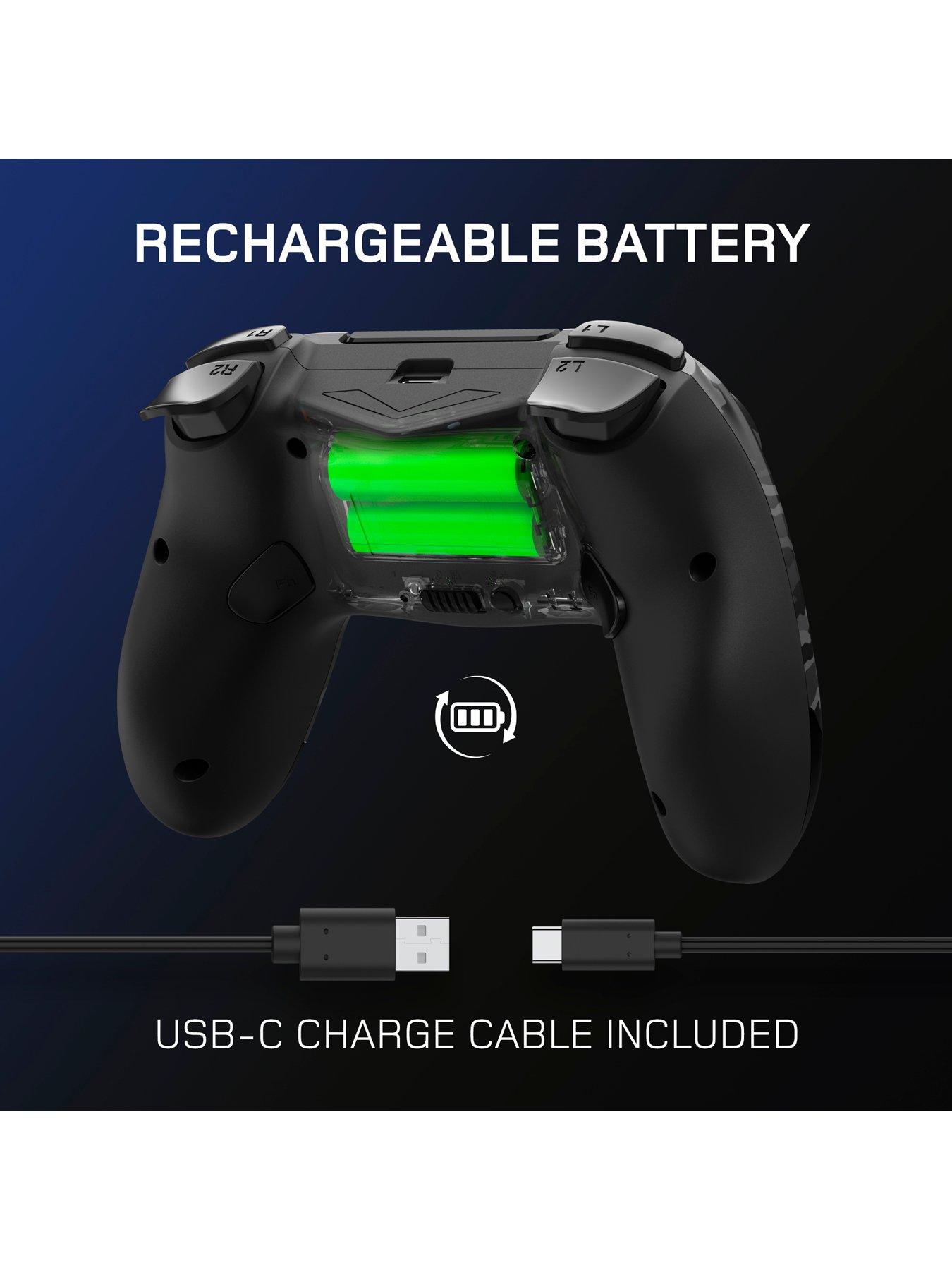 Image 5 of 7 of Gioteck VX-4+ Wireless RGB Controller for Switch,&nbsp;PC - Dark Camo