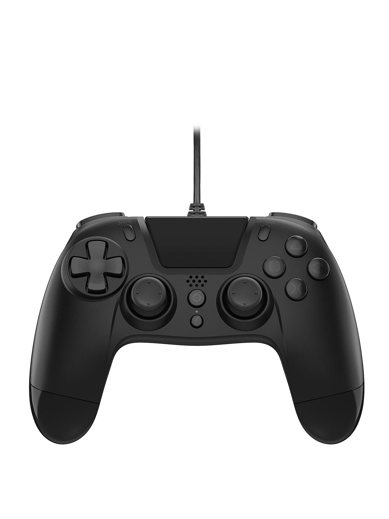 Image 1 of 5 of Gioteck VX4 Wired Controller for PS4, PC - Black
