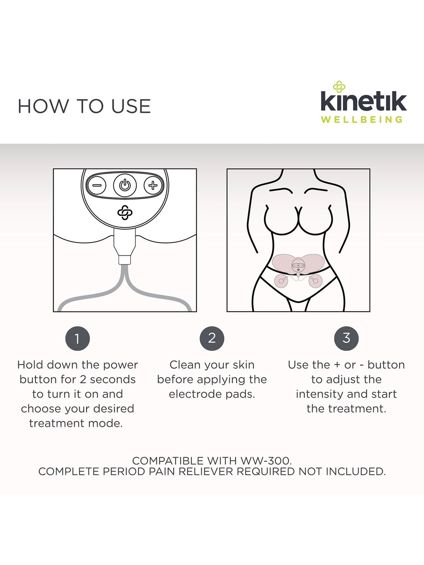 Image 5 of 7 of Kinetik Wellbeing Kinetik Wellbeing Replacement Butterfly Pads