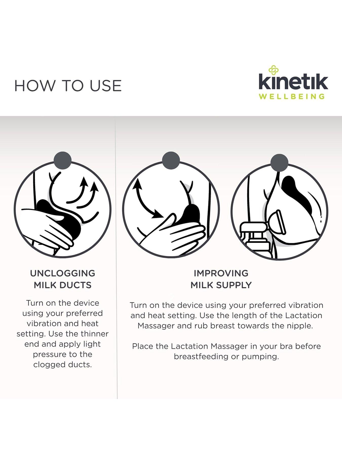 Image 5 of 7 of Kinetik Wellbeing Kinetik Wellbeing Lactation Breast Massager