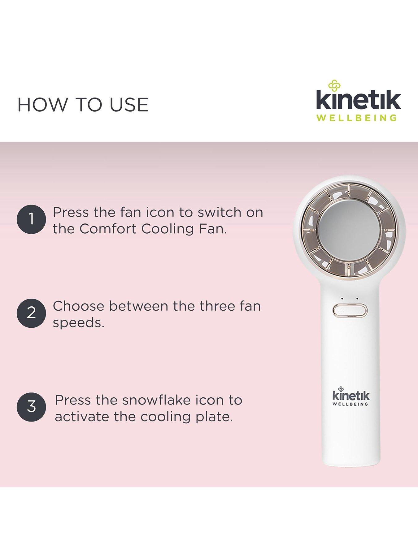 Image 5 of 7 of Kinetik Wellbeing Kinetik Wellbeing Portable Fan with Cooling Plate