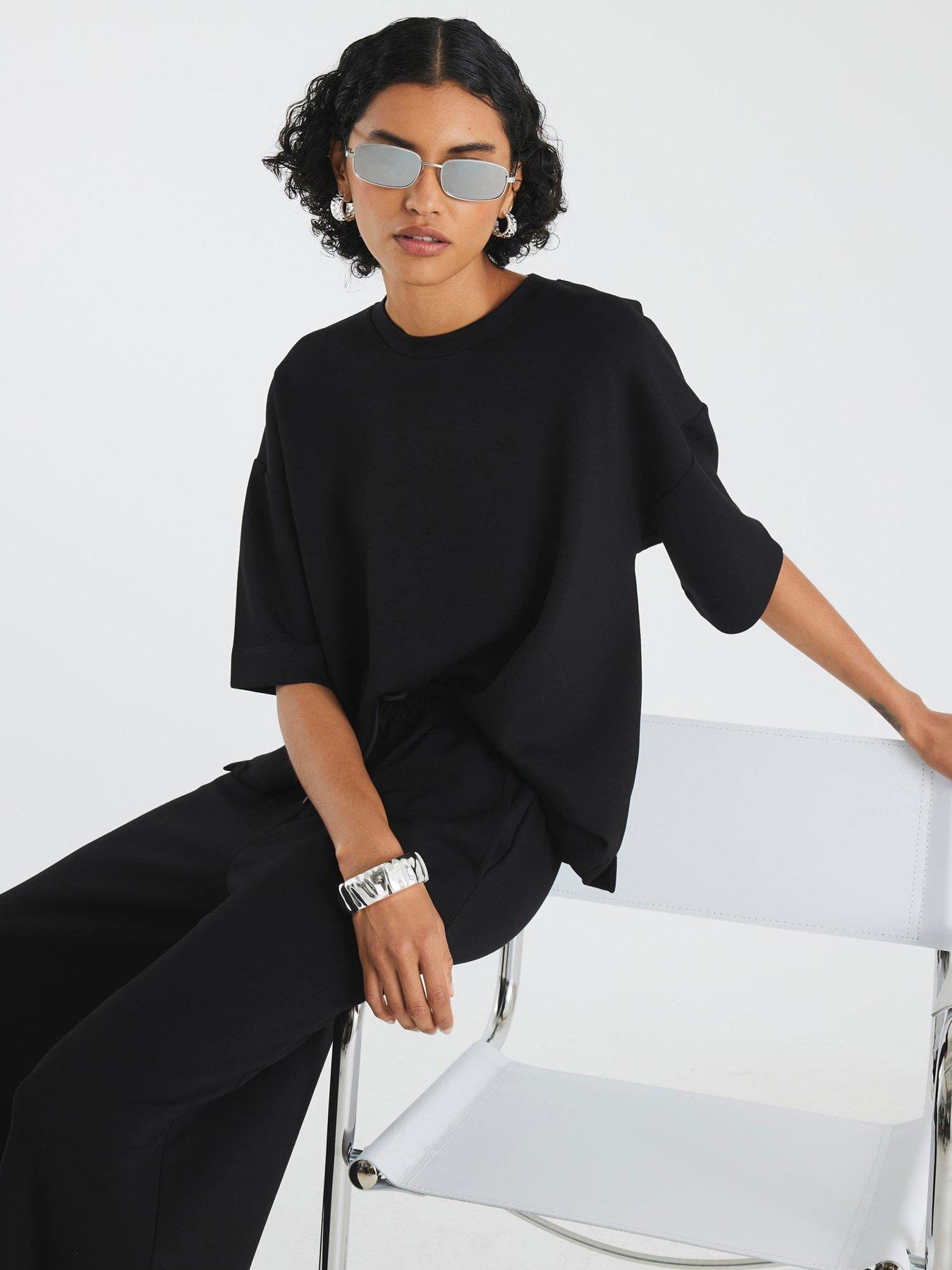 river-island-short-sleeve-clean-boxy-tee-black