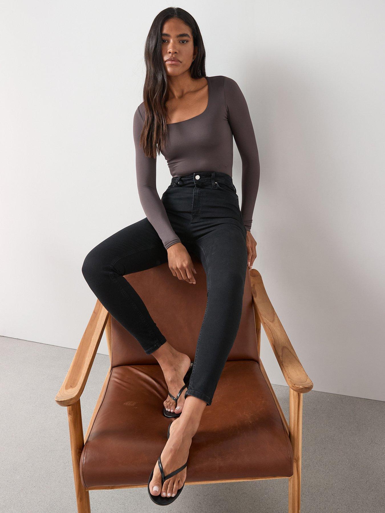 the-very-collection-authentic-high-waist-skinny-jeans-black