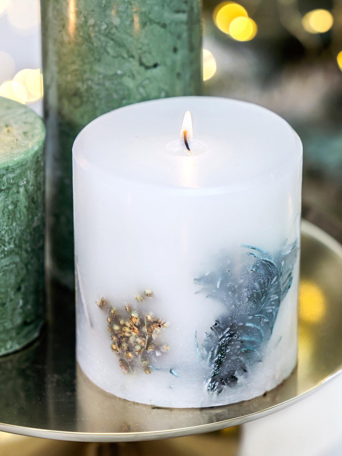 stoneglow-stoneglow-frosted-woods-fat-pillar-candle